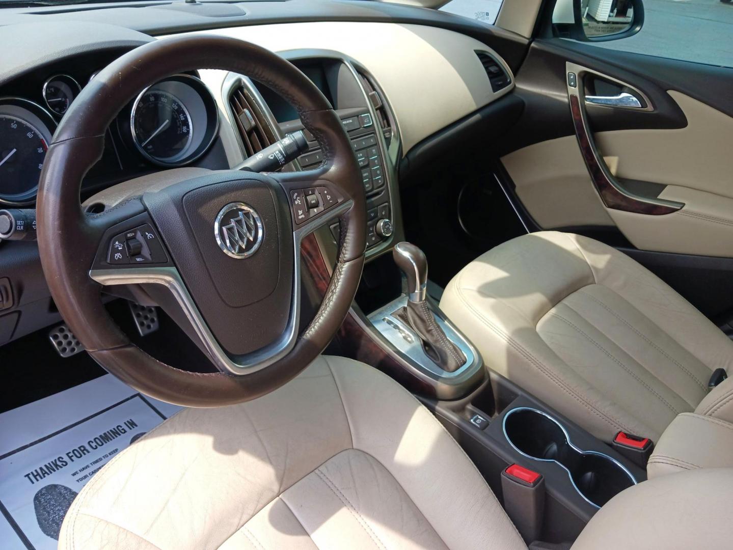 2015 Summit White Buick Verano (1G4PT5SV6F4) with an 2.0L L4 DOHC 24V TURBO FFV engine, 6-Speed Automatic transmission, located at 4508 South Dixie Dr, Moraine, OH, 45439, (937) 908-9800, 39.689976, -84.218452 - Photo#8