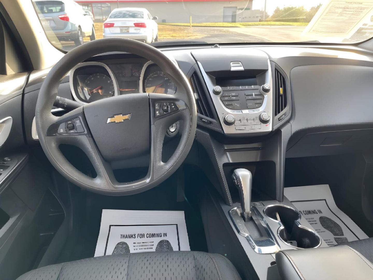 2015 Summit White Chevrolet Equinox LS 2WD (2GNALAEK4F1) with an 2.4L L4 DOHC 16V FFV engine, 6-Speed Automatic transmission, located at 1184 Kauffman Ave, Fairborn, OH, 45324, (937) 908-9800, 39.807072, -84.030914 - Photo#7