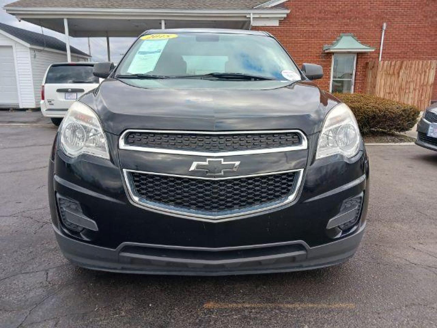 2015 Black Chevrolet Equinox LS 2WD (2GNALAEK7F1) with an 2.4L L4 DOHC 16V FFV engine, 6-Speed Automatic transmission, located at 4508 South Dixie Dr, Moraine, OH, 45439, (937) 908-9800, 39.689976, -84.218452 - Photo#1