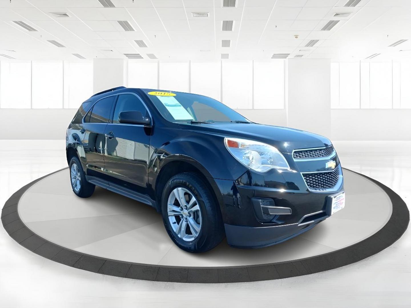 2015 Black Chevrolet Equinox 1LT 2WD (2GNALBEK1F1) with an 2.4L L4 DOHC 16V FFV engine, 6-Speed Automatic transmission, located at 1184 Kauffman Ave, Fairborn, OH, 45324, (937) 908-9800, 39.807072, -84.030914 - Photo#0