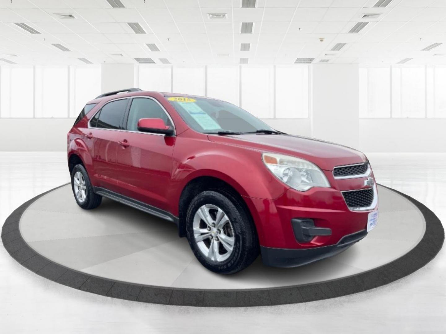 2015 Crystal Red Tintcoat Chevrolet Equinox 1LT AWD (2GNFLFEK3F6) with an 2.4L L4 DOHC 16V FFV engine, 6-Speed Automatic transmission, located at 1230 East Main St, Xenia, OH, 45385, (937) 908-9800, 39.688026, -83.910172 - Photo#1