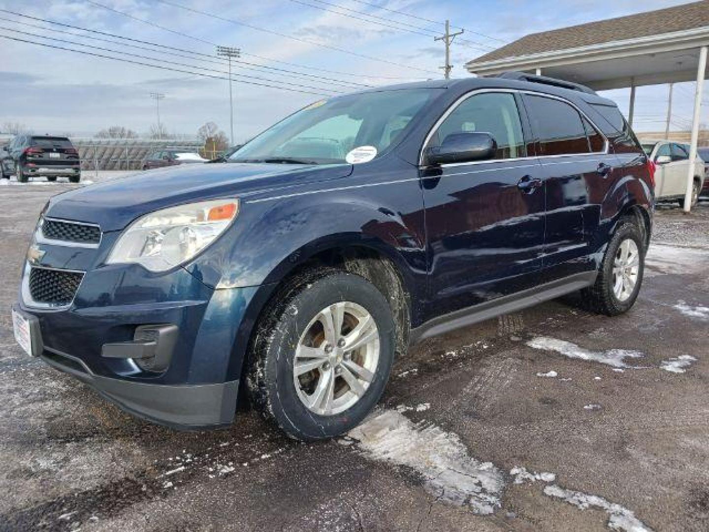 2015 Blue Velvet Metallic Chevrolet Equinox 1LT 2WD (2GNALBEK1F1) with an 2.4L L4 DOHC 16V FFV engine, 6-Speed Automatic transmission, located at 1230 East Main St, Xenia, OH, 45385, (937) 908-9800, 39.688026, -83.910172 - Photo#2