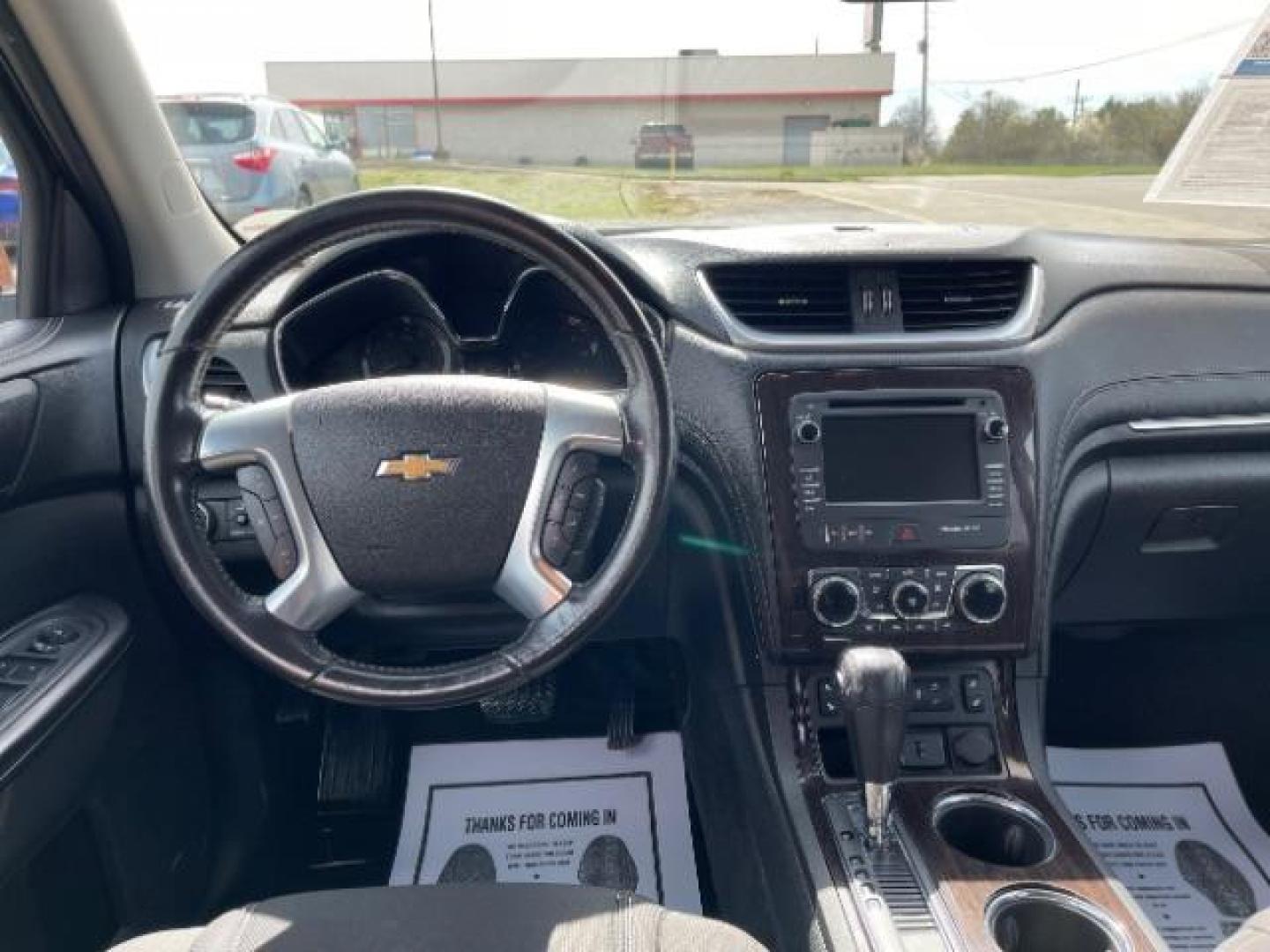 2015 Siren Red Tintcoat Chevrolet Traverse 2LT AWD (1GNKVHKD7FJ) with an 3.6L V6 DOHC 24V engine, 6-Speed Automatic transmission, located at 1099 N County Rd 25A, Troy, OH, 45373, (937) 908-9800, 40.057079, -84.212883 - Photo#7