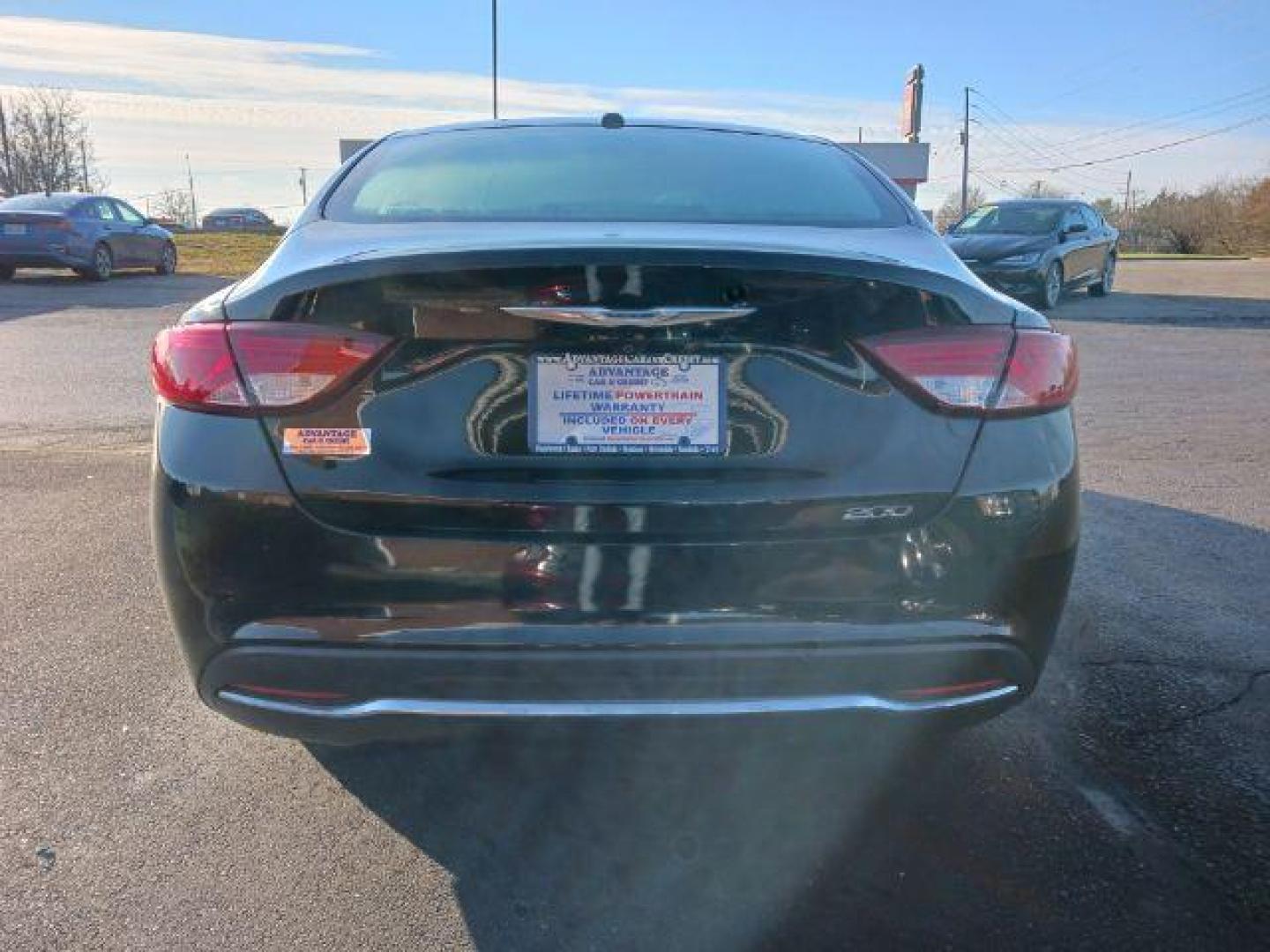 2015 Black Clearcoat Chrysler 200 Limited (1C3CCCAB3FN) with an 2.4L L4 DOHC 16V engine, 9-Speed Automatic transmission, located at 401 Woodman Dr, Riverside, OH, 45431, (937) 908-9800, 39.760899, -84.123421 - Photo#5