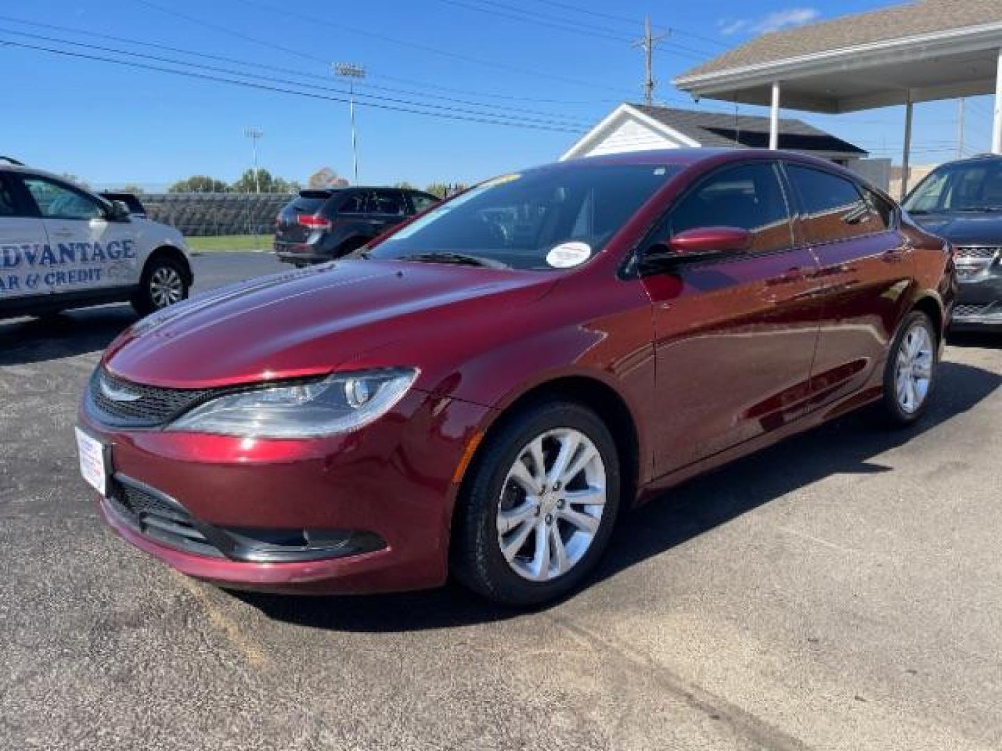 2015 Velvet Red Pearlcoat Chrysler 200 S (1C3CCCBB8FN) with an 2.4L L4 DOHC 16V engine, 9-Speed Automatic transmission, located at 1184 Kauffman Ave, Fairborn, OH, 45324, (937) 908-9800, 39.807072, -84.030914 - Photo#1