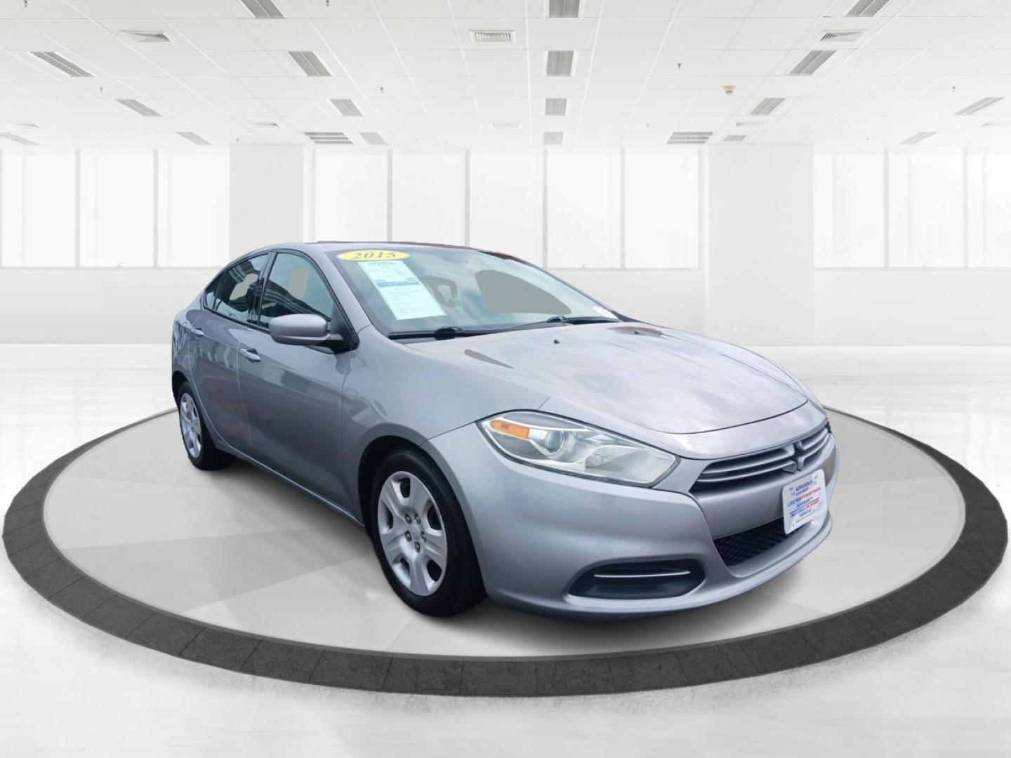 2015 Billet Silver Metallic CC Dodge Dart (1C3CDFAA4FD) with an 2.0L L4 DOHC 16V TURBO engine, located at 1230 East Main St, Xenia, OH, 45385, (937) 908-9800, 39.688026, -83.910172 - Photo#0