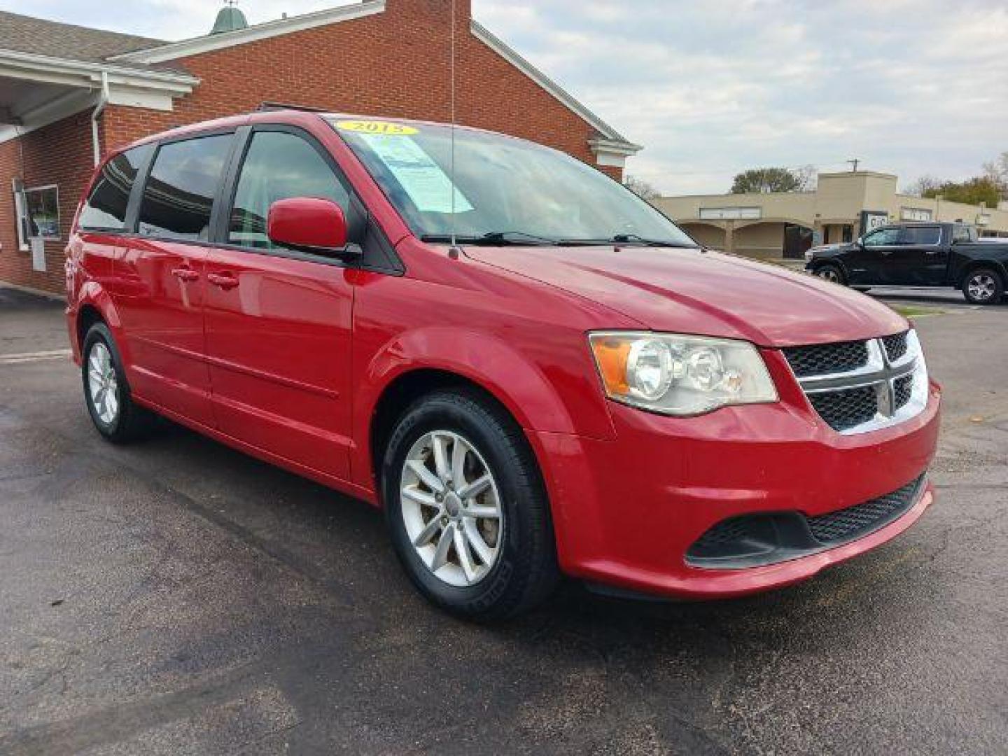 2015 Dp Cherry Red Crystal PC Dodge Grand Caravan SXT (2C4RDGCG1FR) with an 3.6L V6 DOHC 24V engine, 6-Speed Automatic transmission, located at 4508 South Dixie Dr, Moraine, OH, 45439, (937) 908-9800, 39.689976, -84.218452 - Photo#0