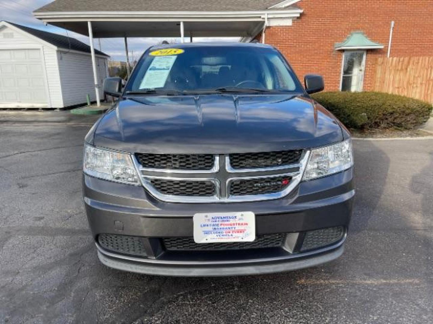 2015 Granite Crystal Met CC Dodge Journey SE (3C4PDCAB9FT) with an 2.4L L4 DOHC 16V engine, 4-Speed Automatic transmission, located at 1230 East Main St, Xenia, OH, 45385, (937) 908-9800, 39.688026, -83.910172 - Photo#2