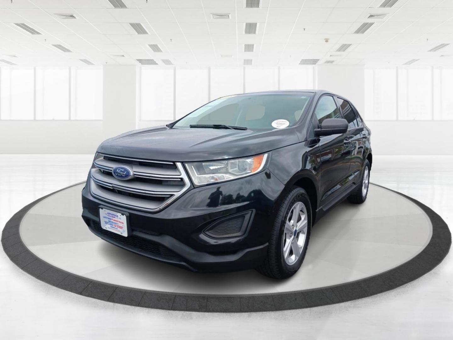 2015 Tuxedo Black Metallic Ford Edge (2FMTK3G99FB) with an 2.0L L4 DOHC 16V engine, 6-Speed Automatic transmission, located at 880 E. National Road, Vandalia, OH, 45377, (937) 908-9800, 39.891918, -84.183594 - Photo#7