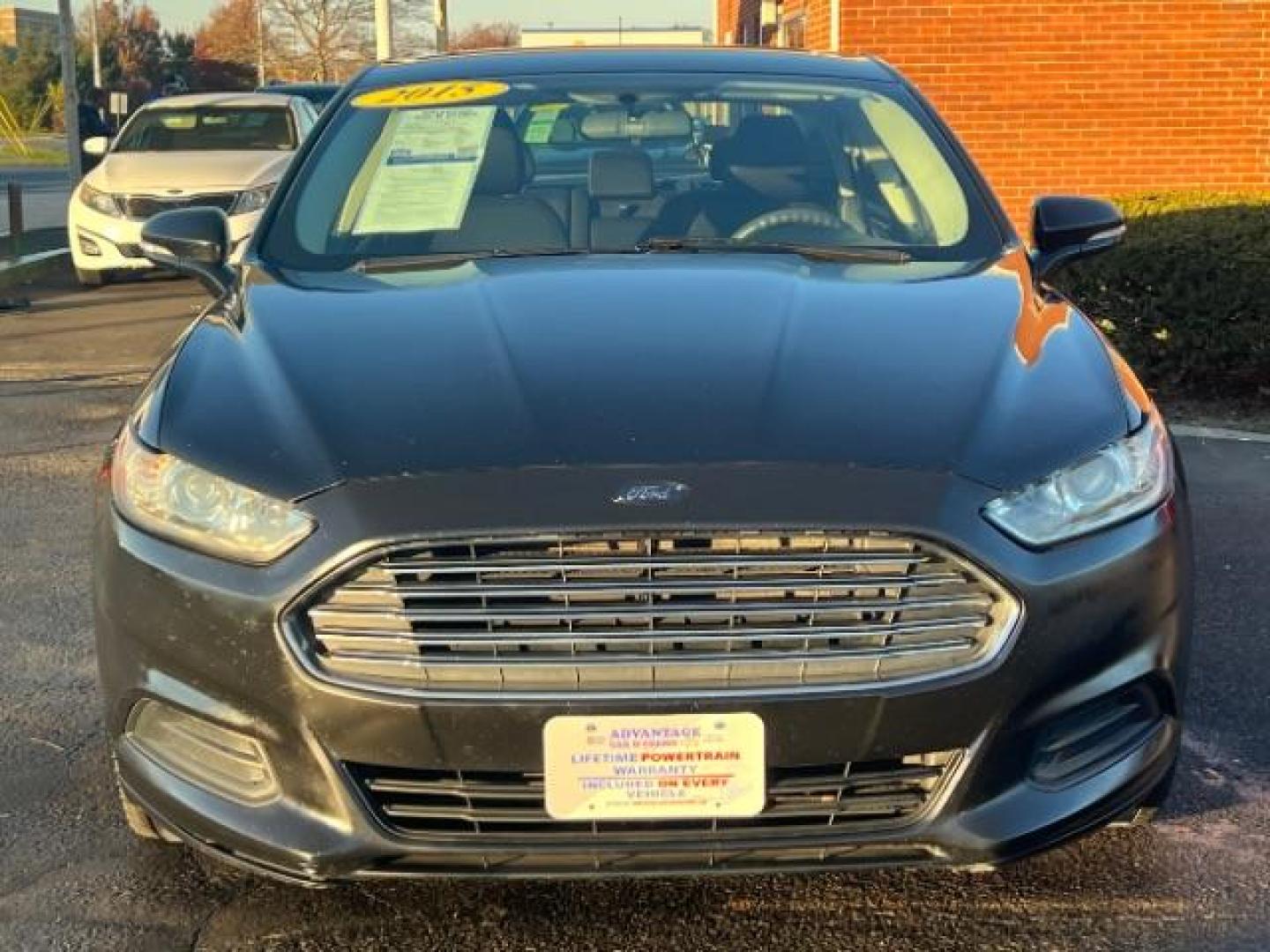 2015 Tuxedo Black Ford Fusion SE (3FA6P0H73FR) with an 2.5L L4 DOHC 16V engine, 6-Speed Automatic transmission, located at 1230 East Main St, Xenia, OH, 45385, (937) 908-9800, 39.688026, -83.910172 - Photo#1