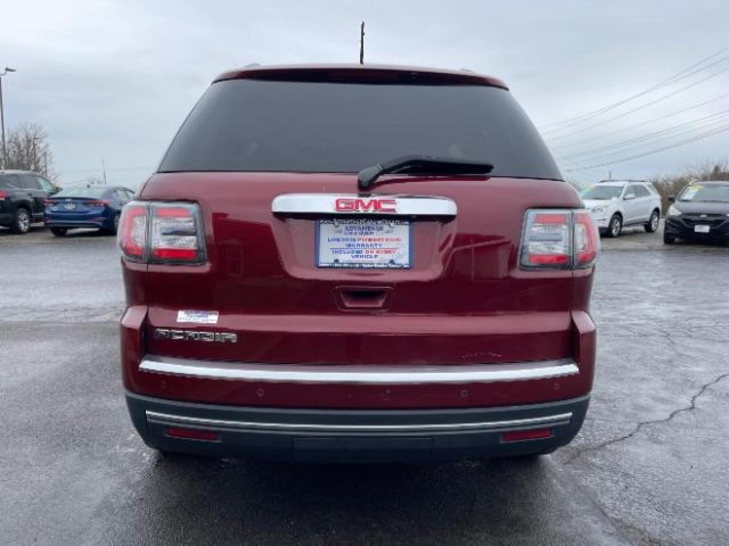 2015 Crimson Red Tincoat GMC Acadia SLE-2 AWD (1GKKVPKDXFJ) with an 3.6L V6 DOHC 24V engine, 6-Speed Automatic transmission, located at 1099 N County Rd 25A, Troy, OH, 45373, (937) 908-9800, 40.057079, -84.212883 - Photo#5