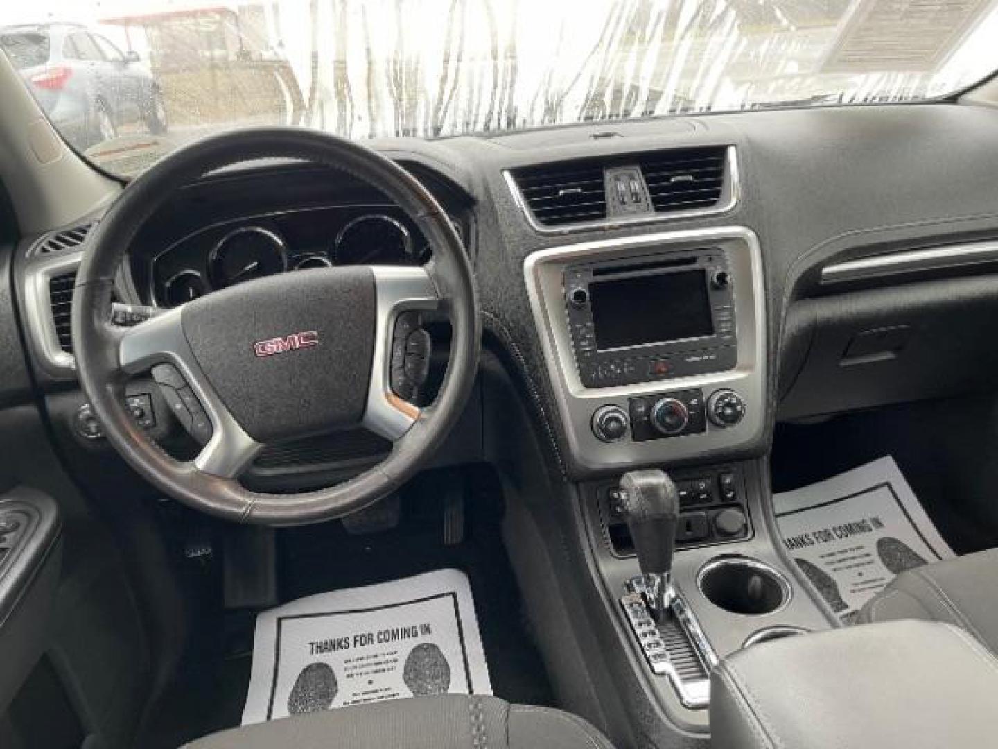 2015 Carbon Black Metallic GMC Acadia SLE-2 FWD (1GKKRPKD3FJ) with an 3.6L V6 DOHC 24V engine, 6-Speed Automatic transmission, located at 1099 N County Rd 25A, Troy, OH, 45373, (937) 908-9800, 40.057079, -84.212883 - Photo#7