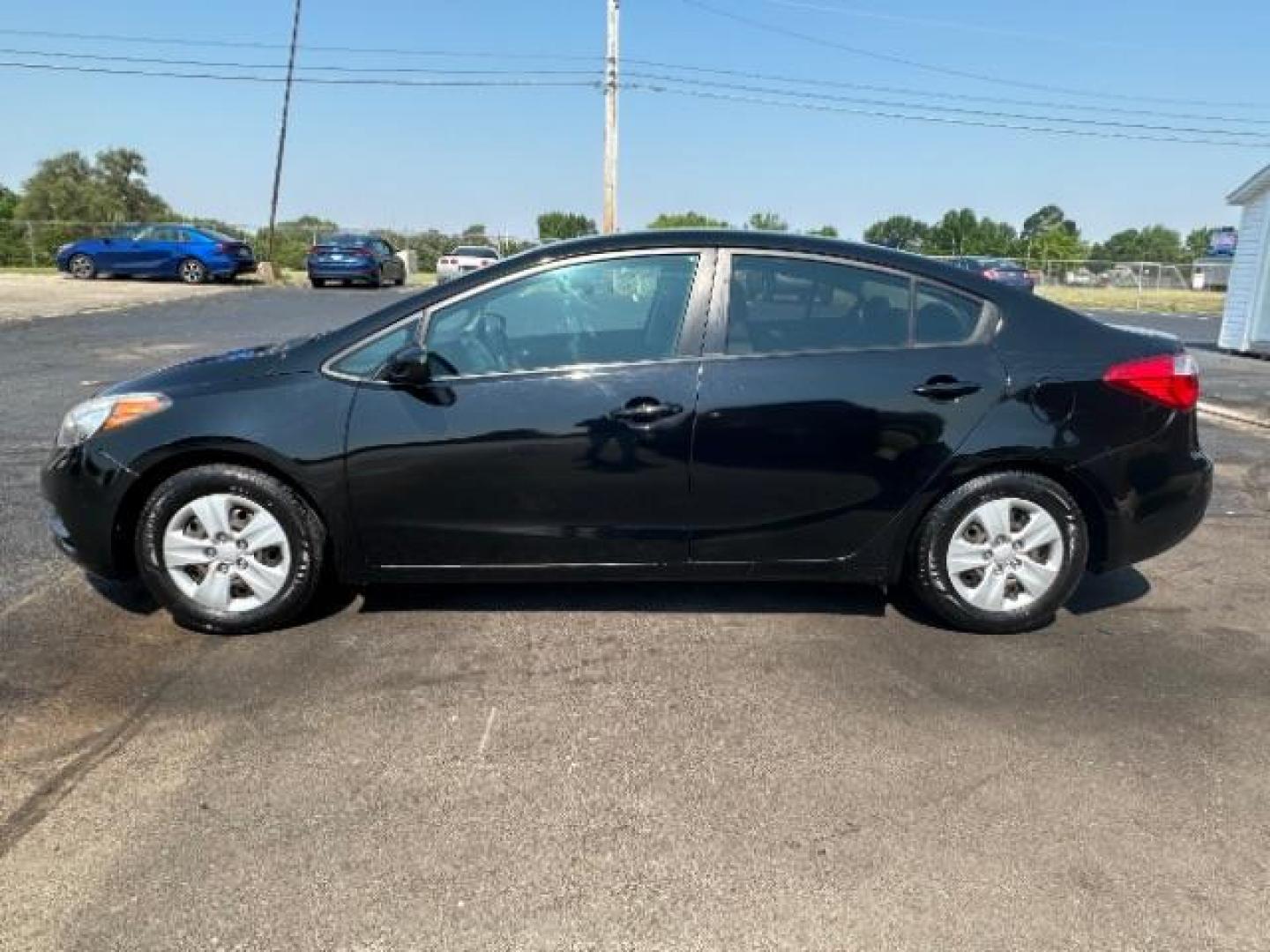 2015 Aurora Black Kia Forte LX (KNAFK4A68F5) with an 1.8L L4 DOHC 16V engine, located at 1951 S Dayton Lakeview Rd., New Carlisle, OH, 45344, (937) 908-9800, 39.890999, -84.050255 - Photo#3