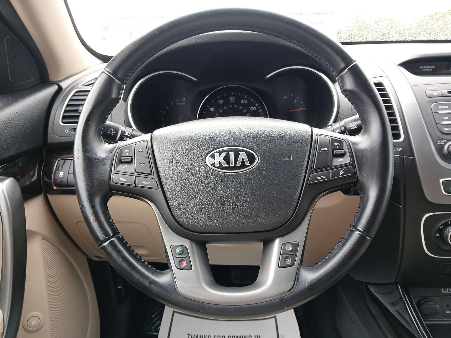 2015 Kia Sorento LX 2WD (5XYKT4A65FG) with an 2.4L L4 DOHC 16V engine, 6-Speed Automatic transmission, located at 8750 N County Rd 25A, Piqua, OH, 45356, (937) 908-9800, 40.164391, -84.232513 - Third Row - Photo#15