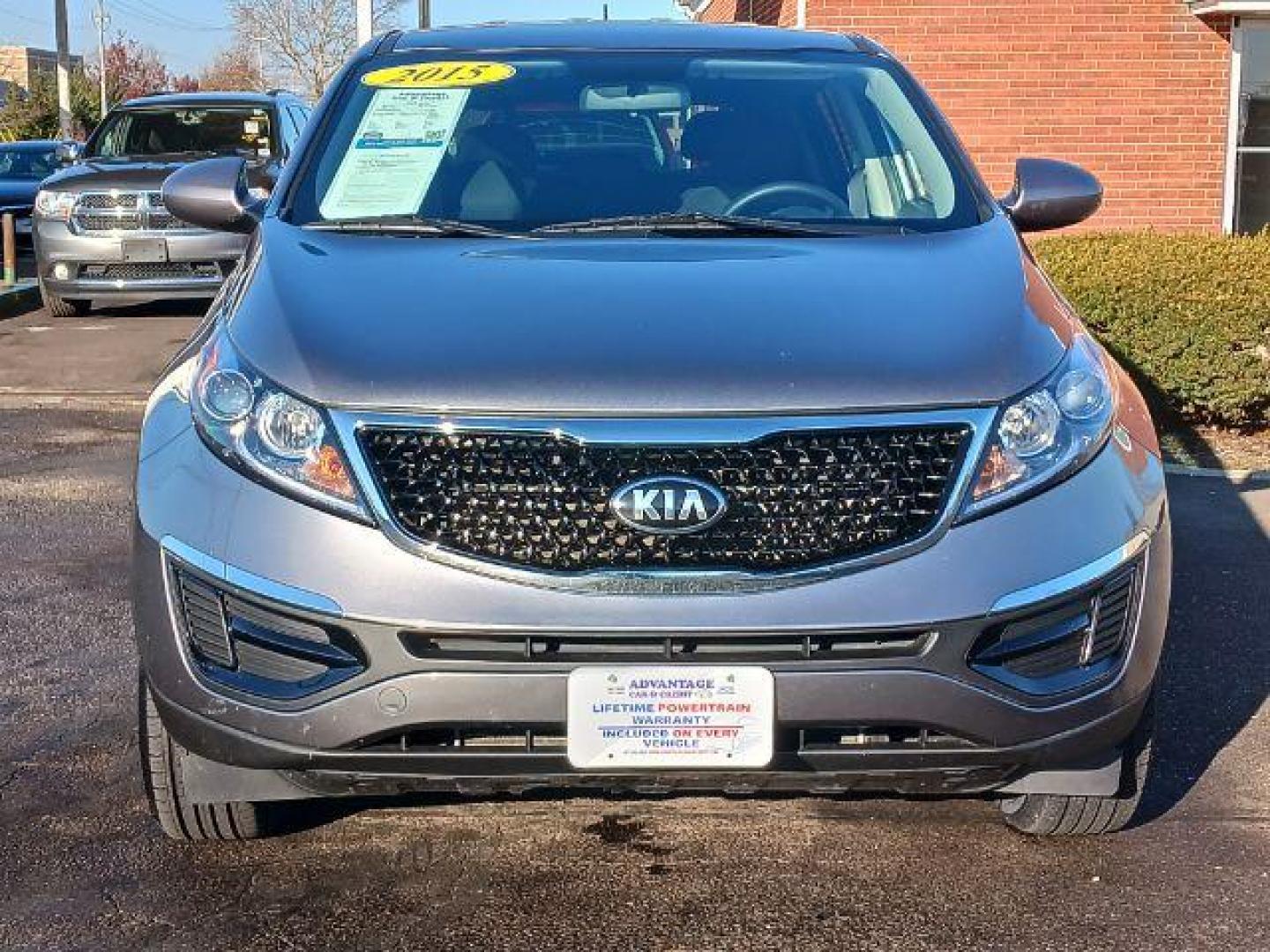 2015 Sand Track Kia Sportage LX AWD (KNDPBCACXF7) with an 2.4L V6 DOHC 24V engine, 6-Speed Automatic transmission, located at 1951 S Dayton Lakeview Rd., New Carlisle, OH, 45344, (937) 908-9800, 39.890999, -84.050255 - Photo#1