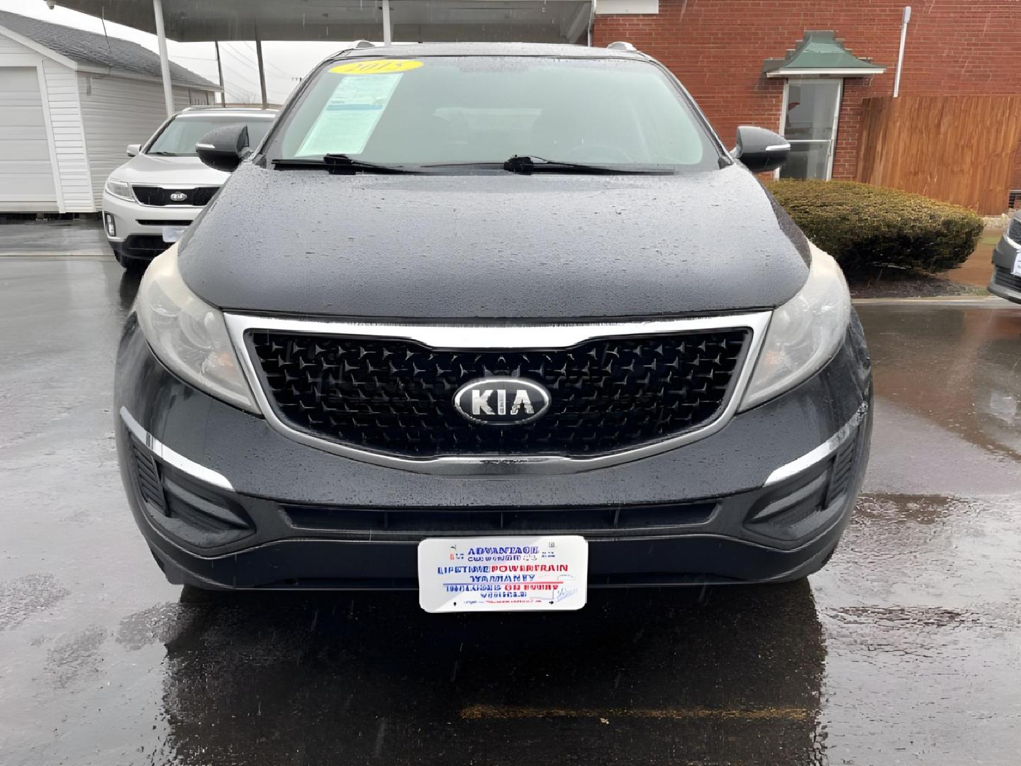 2015 Black Kia Sportage LX AWD (KNDPBCAC9F7) with an 2.4L V6 DOHC 24V engine, 6-Speed Automatic transmission, located at 1230 East Main St, Xenia, OH, 45385, (937) 908-9800, 39.688026, -83.910172 - Photo#20