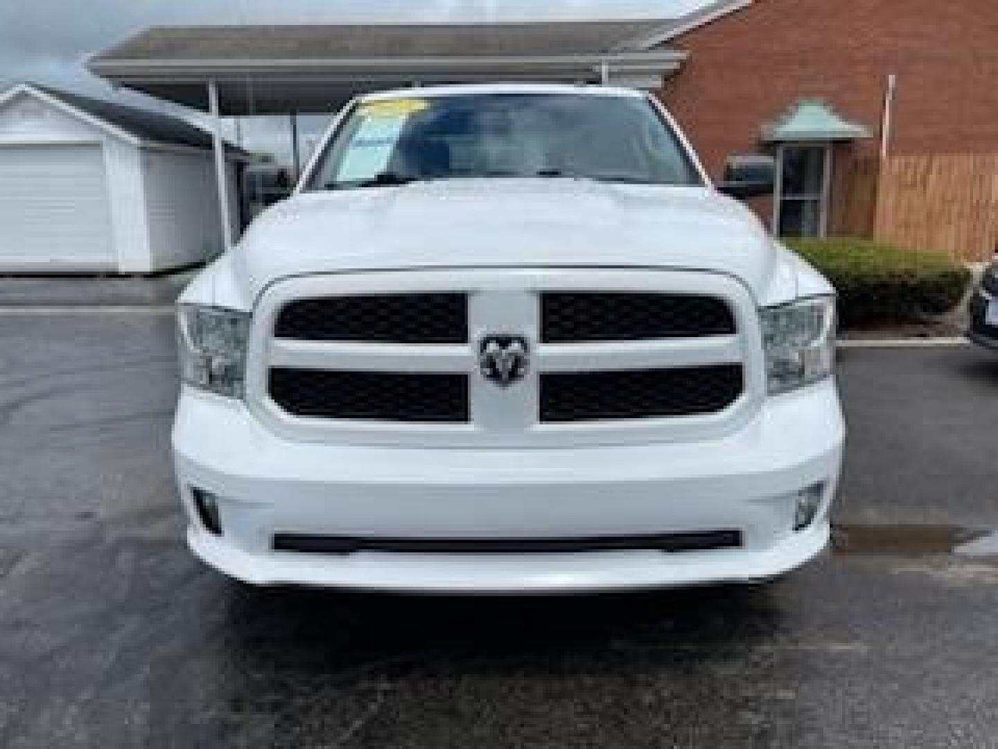 2015 White RAM 1500 Tradesman Crew Cab SWB 4WD (3C6RR7KT5FG) with an 5.7L V8 OHV 16V engine, 8-Speed Automatic transmission, located at 1099 N County Rd 25A, Troy, OH, 45373, (937) 908-9800, 40.057079, -84.212883 - Photo#1