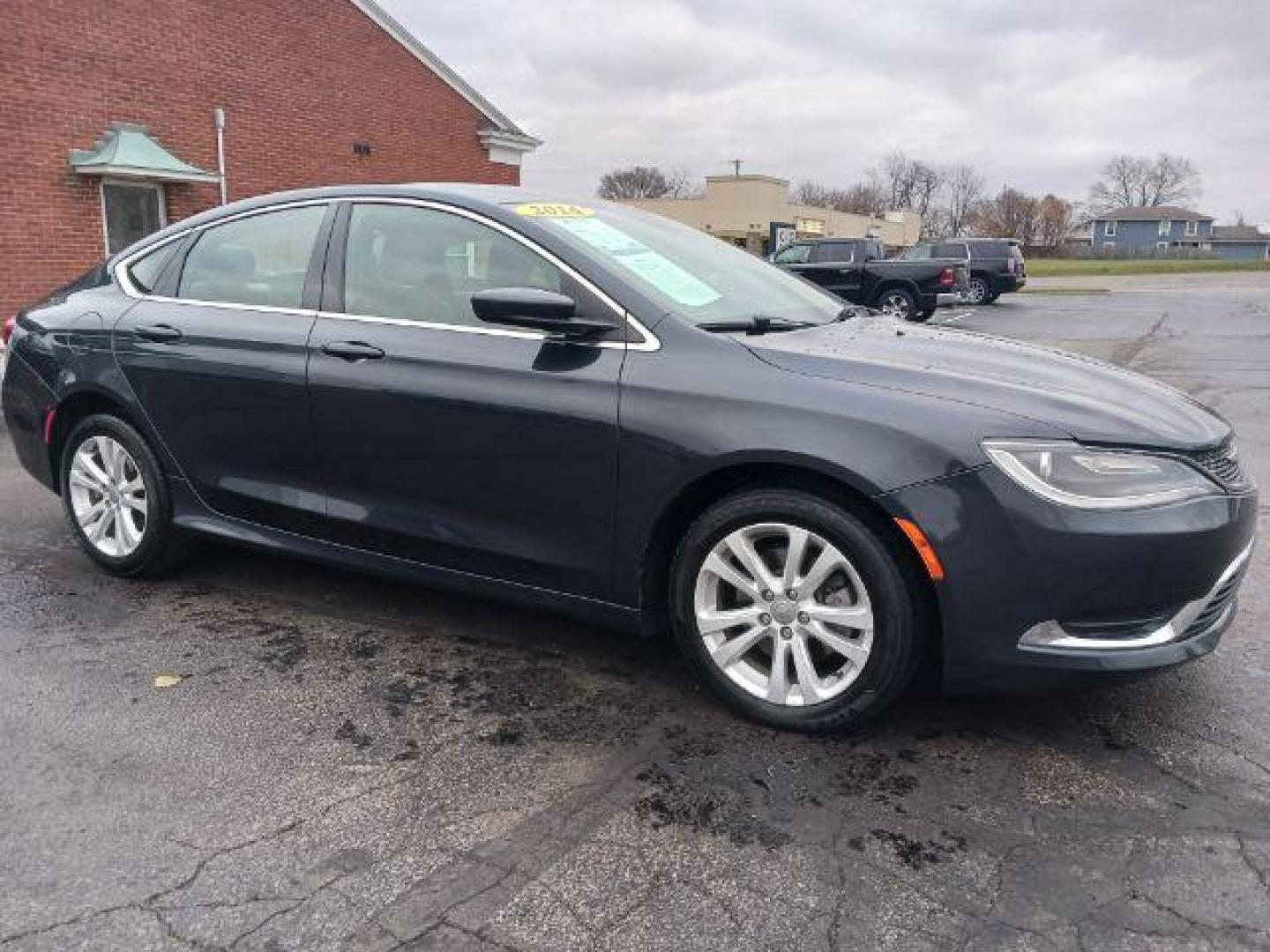 2016 Maximum Steel Metallic Clear Coat Chrysler 200 Limited (1C3CCCABXGN) with an 2.4L L4 DOHC 16V engine, 9-Speed Automatic transmission, located at 4508 South Dixie Dr, Moraine, OH, 45439, (937) 908-9800, 39.689976, -84.218452 - Photo#0