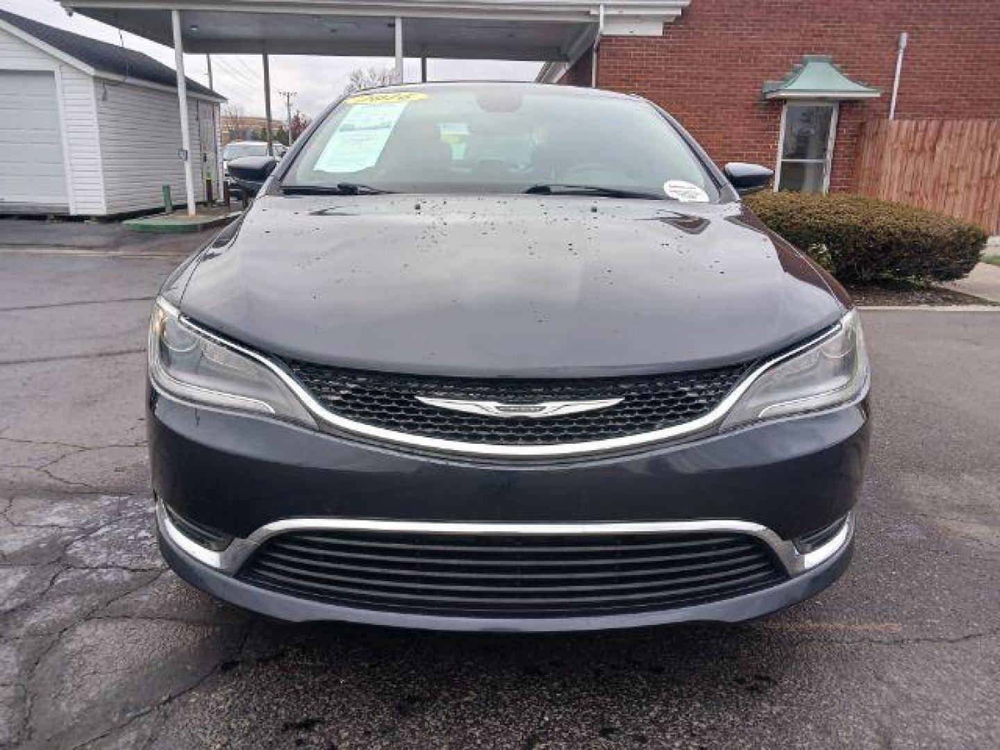 2016 Maximum Steel Metallic Clear Coat Chrysler 200 Limited (1C3CCCABXGN) with an 2.4L L4 DOHC 16V engine, 9-Speed Automatic transmission, located at 4508 South Dixie Dr, Moraine, OH, 45439, (937) 908-9800, 39.689976, -84.218452 - Photo#1