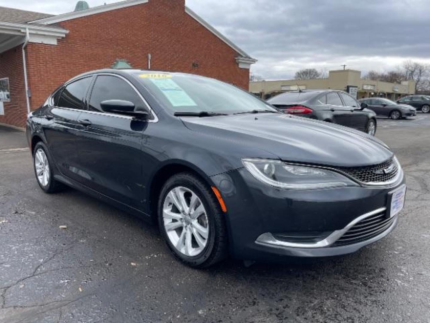 2016 Granite Crystal Metallic Clear Coat Chrysler 200 Limited (1C3CCCAB2GN) with an 2.4L L4 DOHC 16V engine, 9-Speed Automatic transmission, located at 1951 S Dayton Lakeview Rd., New Carlisle, OH, 45344, (937) 908-9800, 39.890999, -84.050255 - Photo#0