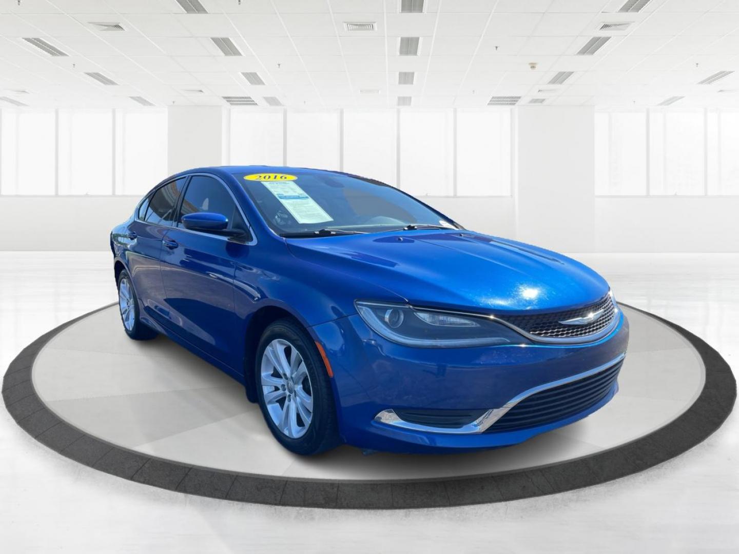 2016 Vivid Blue Pearl Coat Chrysler 200 Limited (1C3CCCAB2GN) with an 2.4L L4 DOHC 16V engine, 9-Speed Automatic transmission, located at 880 E. National Road, Vandalia, OH, 45377, (937) 908-9800, 39.891918, -84.183594 - Photo#0