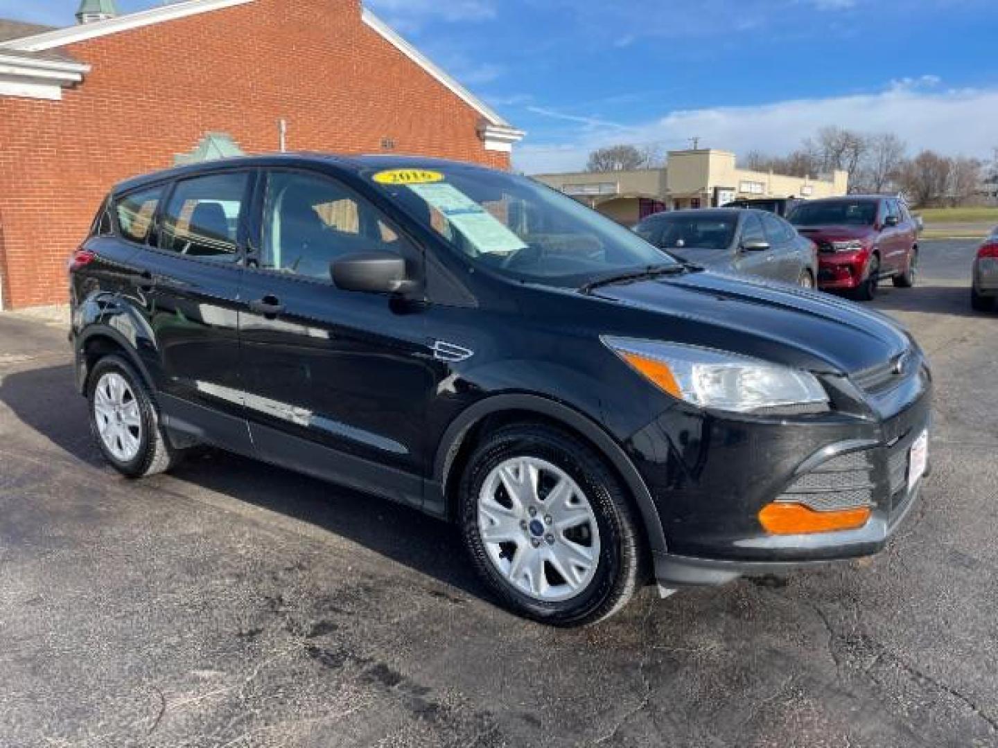 2016 Shadow Black Ford Escape S FWD (1FMCU0F78GU) with an 2.5L L4 DOHC 16V engine, 6-Speed Automatic transmission, located at 1951 S Dayton Lakeview Rd., New Carlisle, OH, 45344, (937) 908-9800, 39.890999, -84.050255 - Photo#0