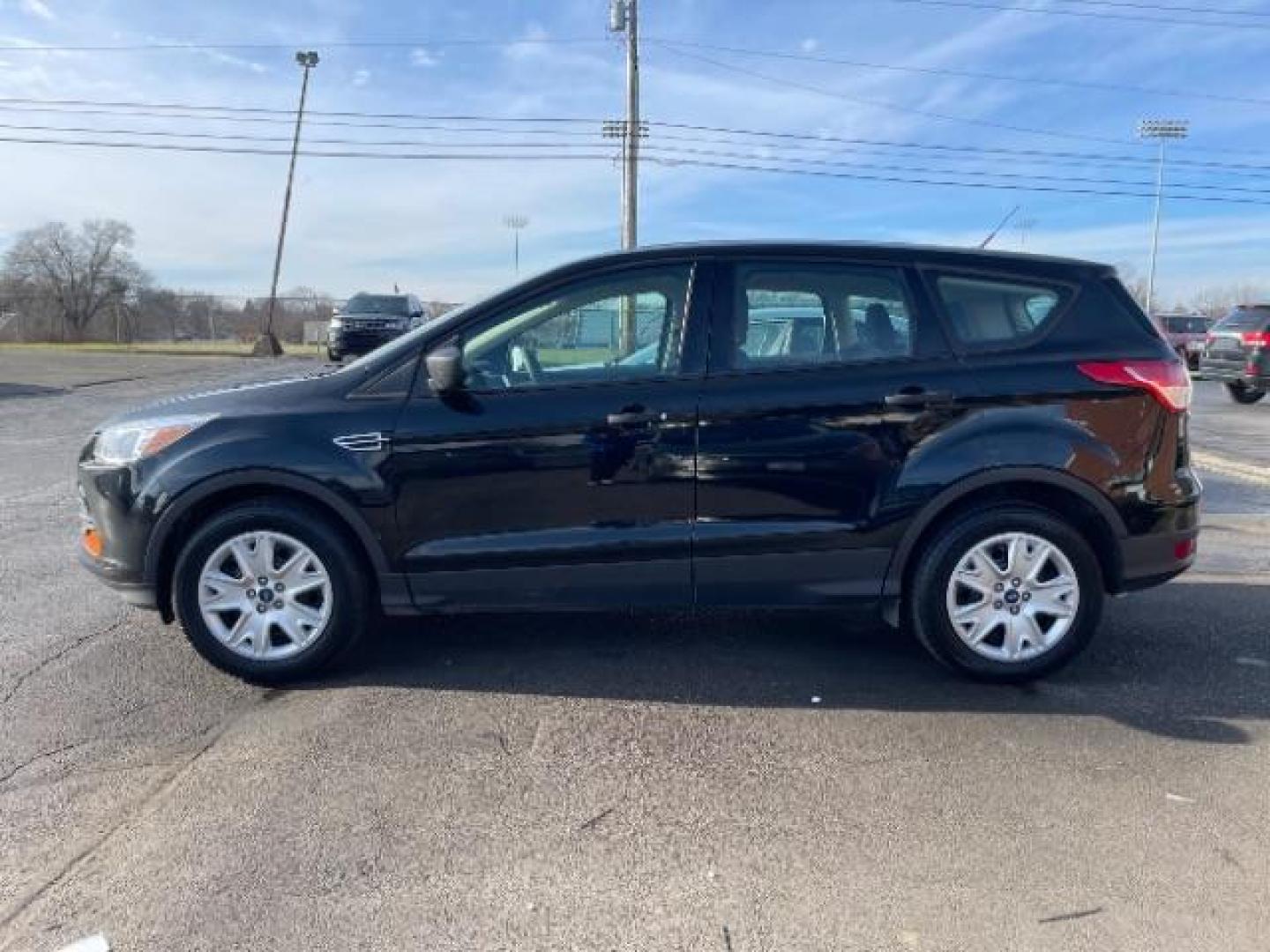 2016 Shadow Black Ford Escape S FWD (1FMCU0F78GU) with an 2.5L L4 DOHC 16V engine, 6-Speed Automatic transmission, located at 1951 S Dayton Lakeview Rd., New Carlisle, OH, 45344, (937) 908-9800, 39.890999, -84.050255 - Photo#2