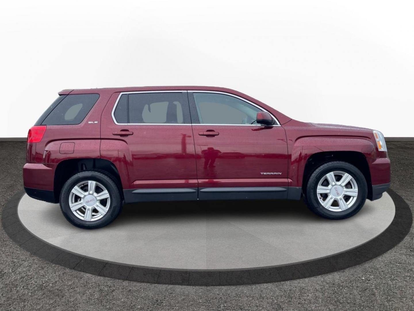 2016 Crimson Red Tintcoat GMC Terrain SLE1 FWD (2GKALMEK9G6) with an 2.4L L4 DOHC 16V engine, 6-Speed Automatic transmission, located at 4508 South Dixie Dr, Moraine, OH, 45439, (937) 908-9800, 39.689976, -84.218452 - Photo#1