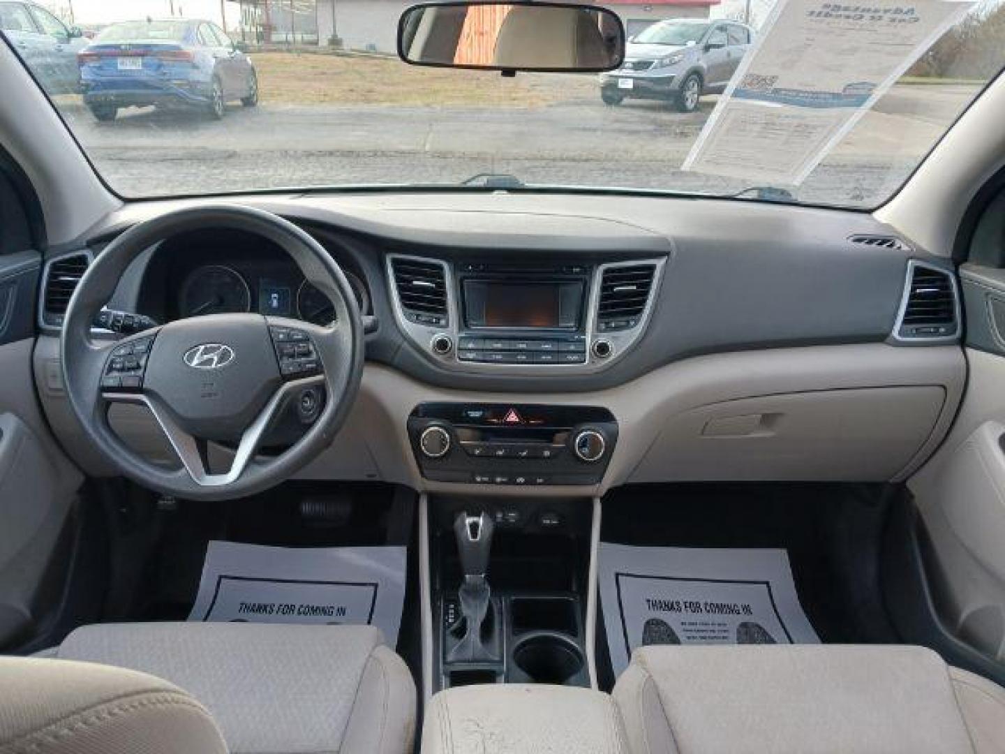 2016 Chromium Silver Hyundai Tucson SE w/Popular Package AWD (KM8J3CA48GU) with an 2.0L L4 DOHC 16V engine, 6-Speed Automatic transmission, located at 880 E. National Road, Vandalia, OH, 45377, (937) 908-9800, 39.891918, -84.183594 - Photo#7