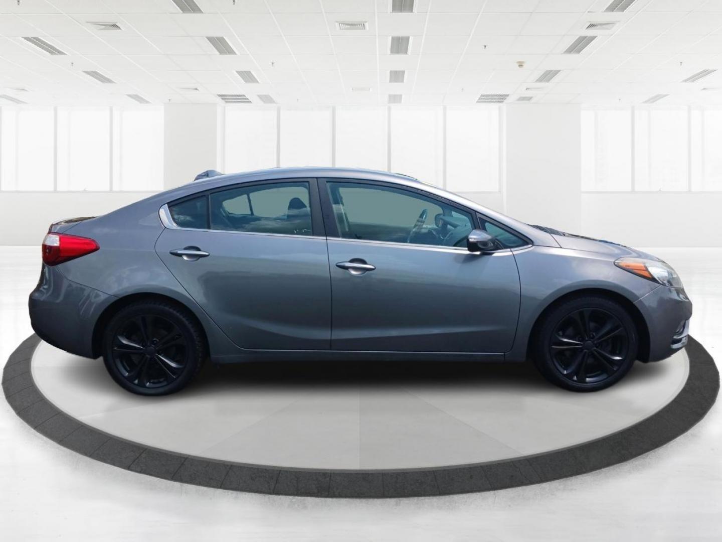 2016 Graphite Steel Kia Forte EX (KNAFX4A83G5) with an 2.0L L4 DOHC 16V engine, 6-Speed Automatic transmission, located at 1230 East Main St, Xenia, OH, 45385, (937) 908-9800, 39.688026, -83.910172 - Photo#1