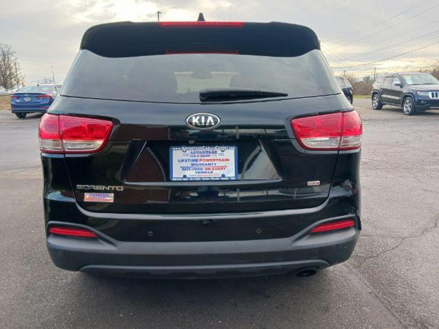 2016 Ebony Black Kia Sorento LX 2WD (5XYPG4A34GG) with an 2.4L L4 DOHC 16V engine, 6-Speed Automatic transmission, located at 880 E. National Road, Vandalia, OH, 45377, (937) 908-9800, 39.891918, -84.183594 - Photo#5