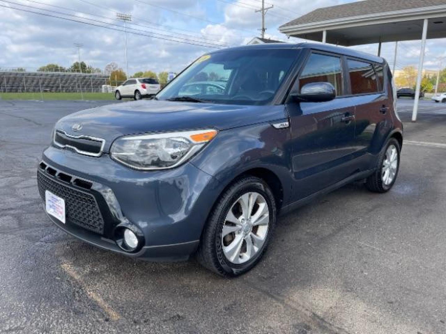 2016 Titanium Gray Kia Soul + (KNDJP3A54G7) with an 2.0L L4 DOHC 16V engine, 6-Speed Automatic transmission, located at 1099 N County Rd 25A, Troy, OH, 45373, (937) 908-9800, 40.057079, -84.212883 - Photo#1