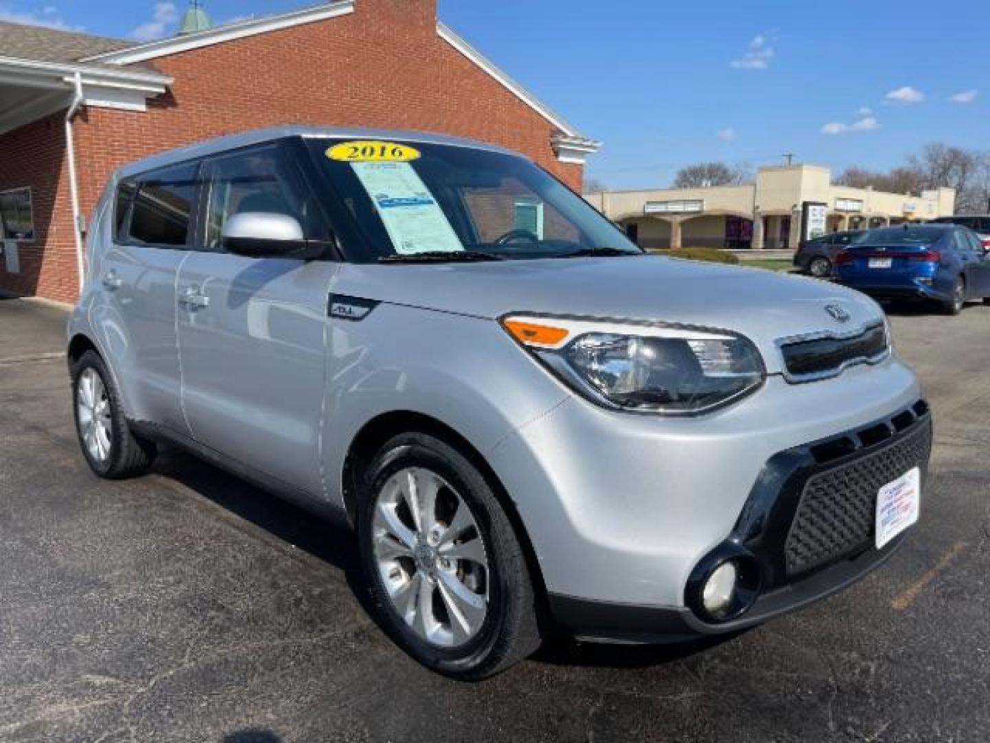 2016 Kia Soul + (KNDJP3A55G7) with an 2.0L L4 DOHC 16V engine, 6-Speed Automatic transmission, located at 8750 N County Rd 25A, Piqua, OH, 45356, (937) 908-9800, 40.164391, -84.232513 - 2016 Kia Soul + - Photo#0