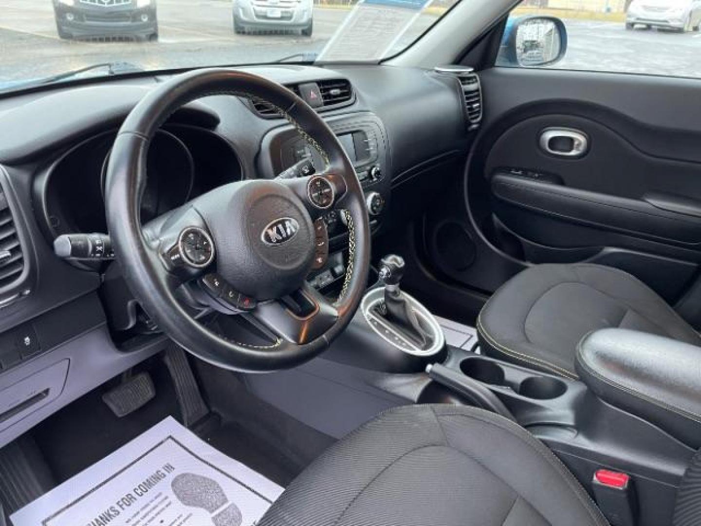 2016 Fathom Blue Kia Soul + (KNDJP3A52G7) with an 2.0L L4 DOHC 16V engine, 6-Speed Automatic transmission, located at 401 Woodman Dr, Riverside, OH, 45431, (937) 908-9800, 39.760899, -84.123421 - Photo#6