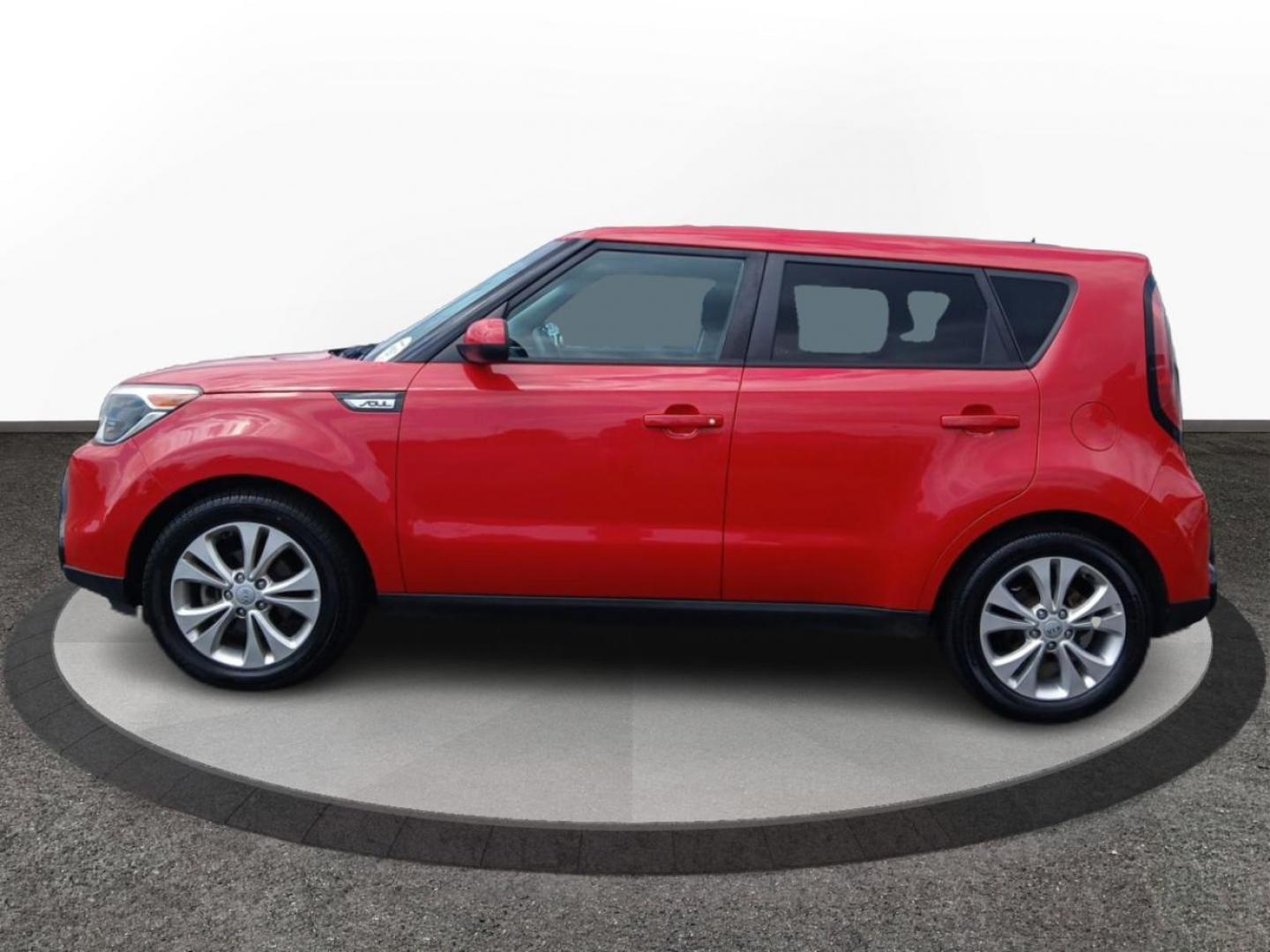 2016 Inferno Red Kia Soul + (KNDJP3A50G7) with an 2.0L L4 DOHC 16V engine, 6-Speed Automatic transmission, located at 401 Woodman Dr, Riverside, OH, 45431, (937) 908-9800, 39.760899, -84.123421 - Photo#5