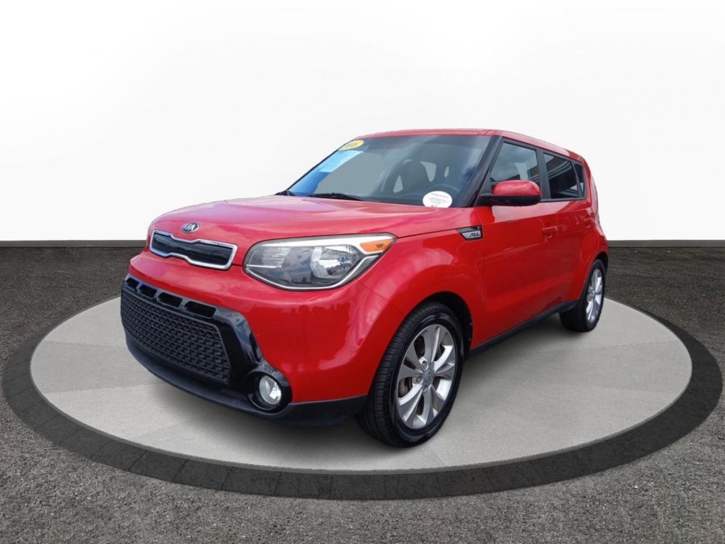 2016 Inferno Red Kia Soul + (KNDJP3A50G7) with an 2.0L L4 DOHC 16V engine, 6-Speed Automatic transmission, located at 401 Woodman Dr, Riverside, OH, 45431, (937) 908-9800, 39.760899, -84.123421 - Photo#7