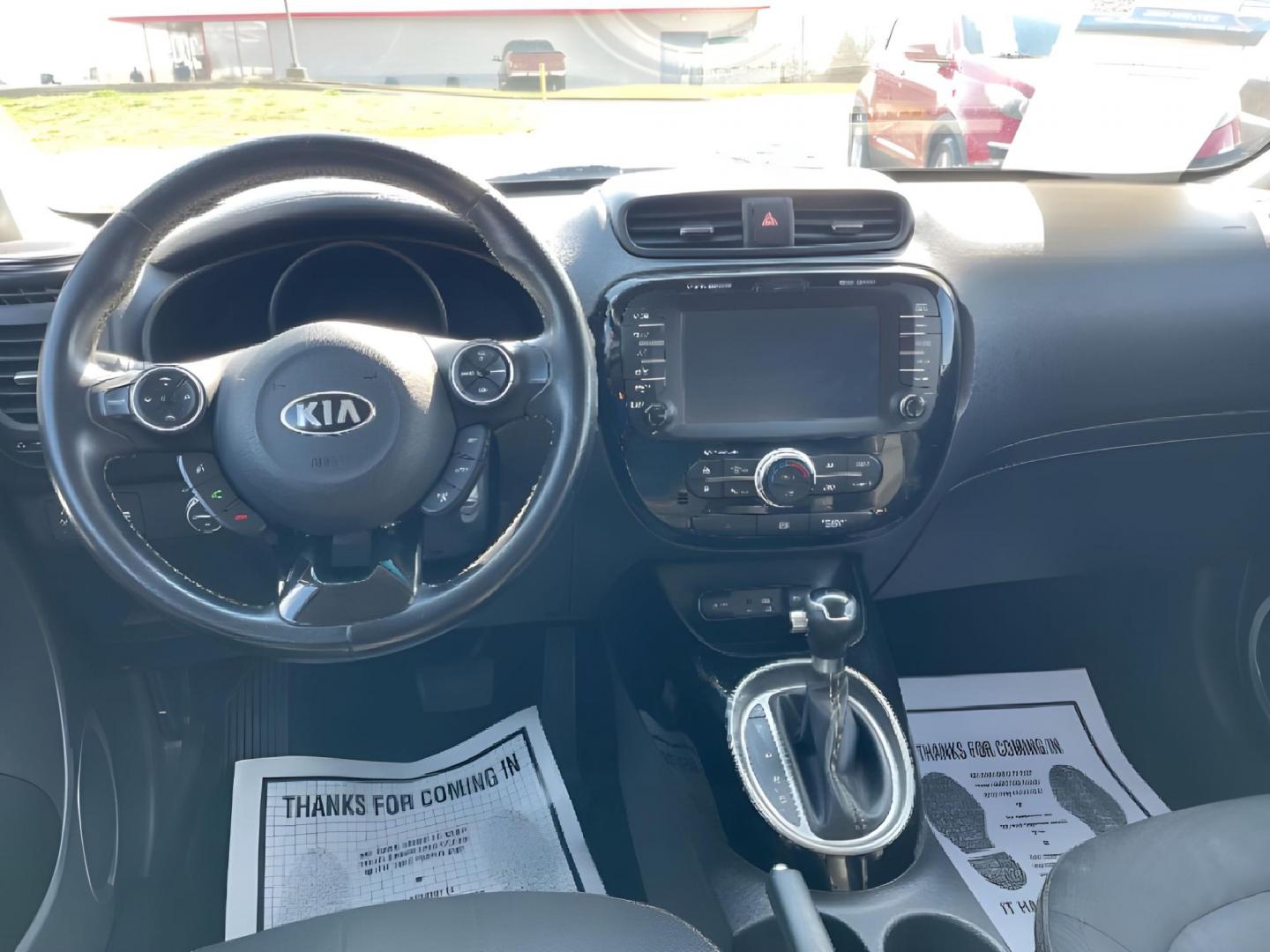 2016 Bright Silver Kia Soul + (KNDJP3A55G7) with an 2.0L L4 DOHC 16V engine, 6A transmission, located at 880 E. National Road, Vandalia, OH, 45377, (937) 908-9800, 39.891918, -84.183594 - Photo#6