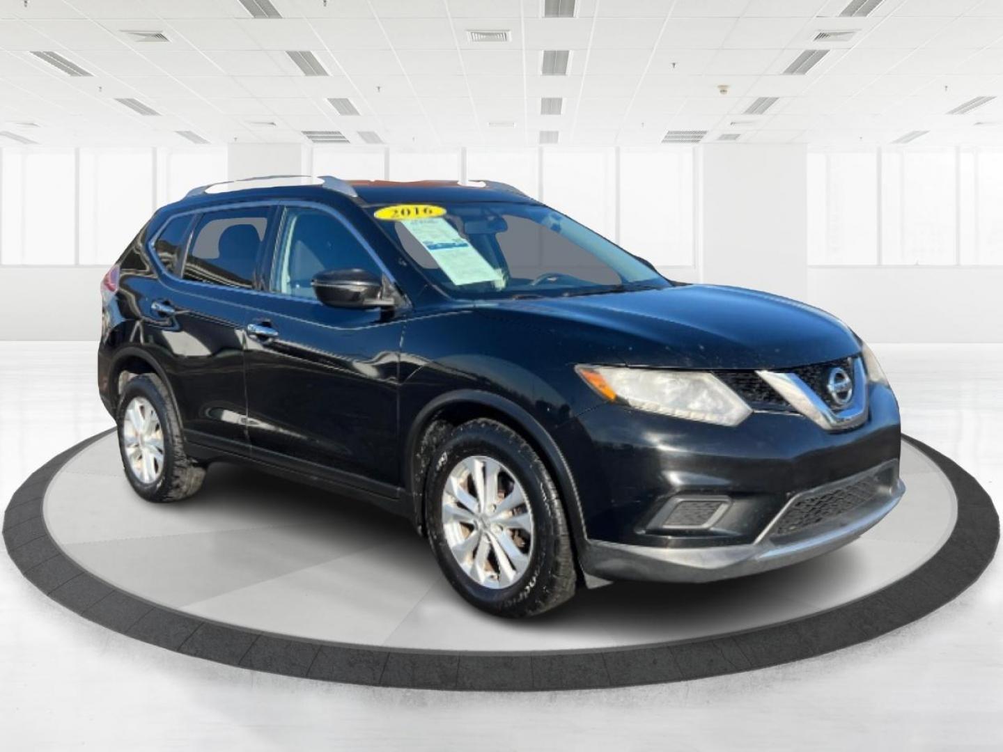 2016 Magnetic Black Nissan Rogue (KNMAT2MT6GP) with an 2.5L L4 DOHC 16V engine, Continuously Variable Transmission transmission, located at 1230 East Main St, Xenia, OH, 45385, (937) 908-9800, 39.688026, -83.910172 - Photo#0