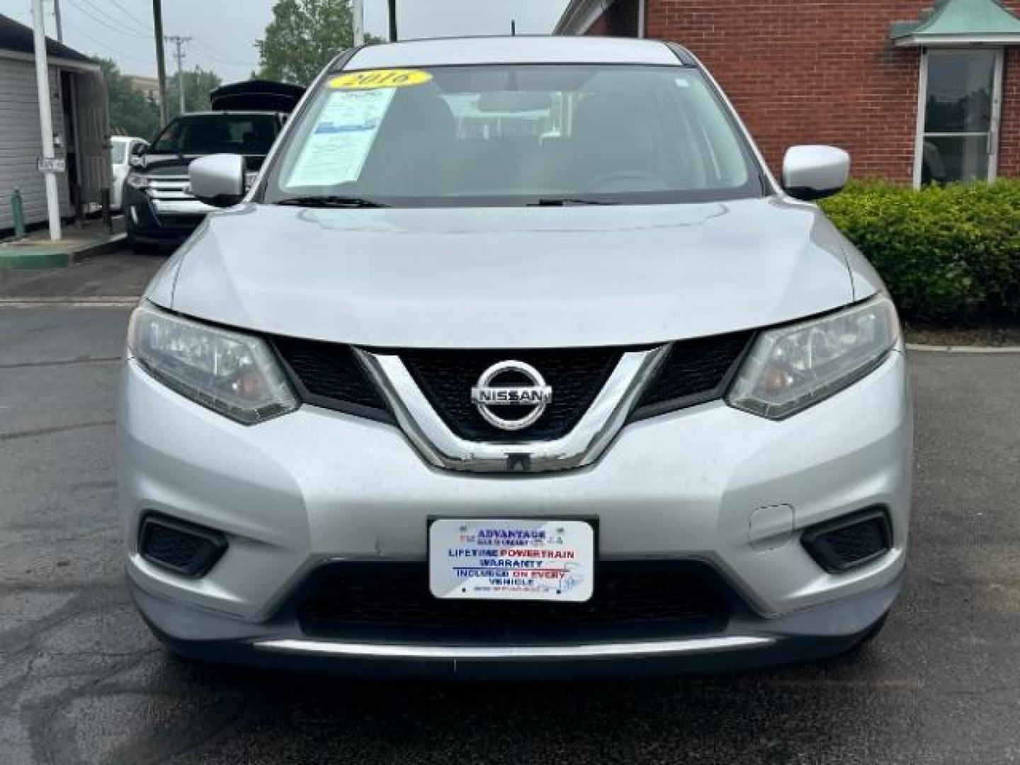 2016 Brilliant Silver Nissan Rogue S AWD (5N1AT2MV5GC) with an 2.5L L4 DOHC 16V engine, Continuously Variable Transmission transmission, located at 4508 South Dixie Dr, Moraine, OH, 45439, (937) 908-9800, 39.689976, -84.218452 - Photo#1