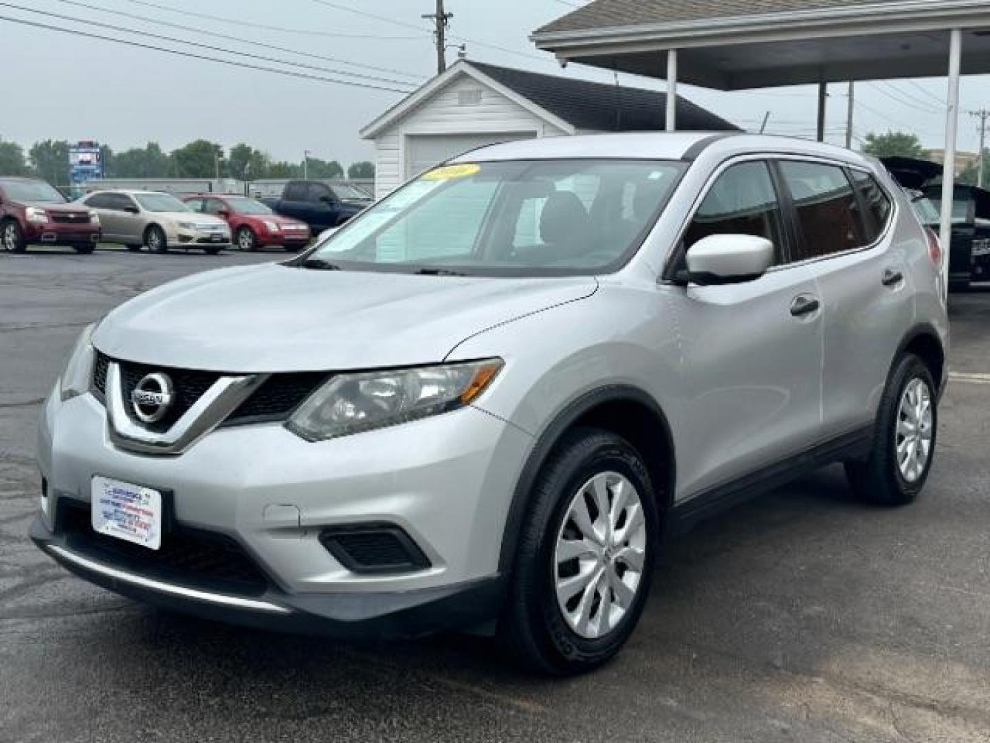 2016 Brilliant Silver Nissan Rogue S AWD (5N1AT2MV5GC) with an 2.5L L4 DOHC 16V engine, Continuously Variable Transmission transmission, located at 4508 South Dixie Dr, Moraine, OH, 45439, (937) 908-9800, 39.689976, -84.218452 - Photo#2