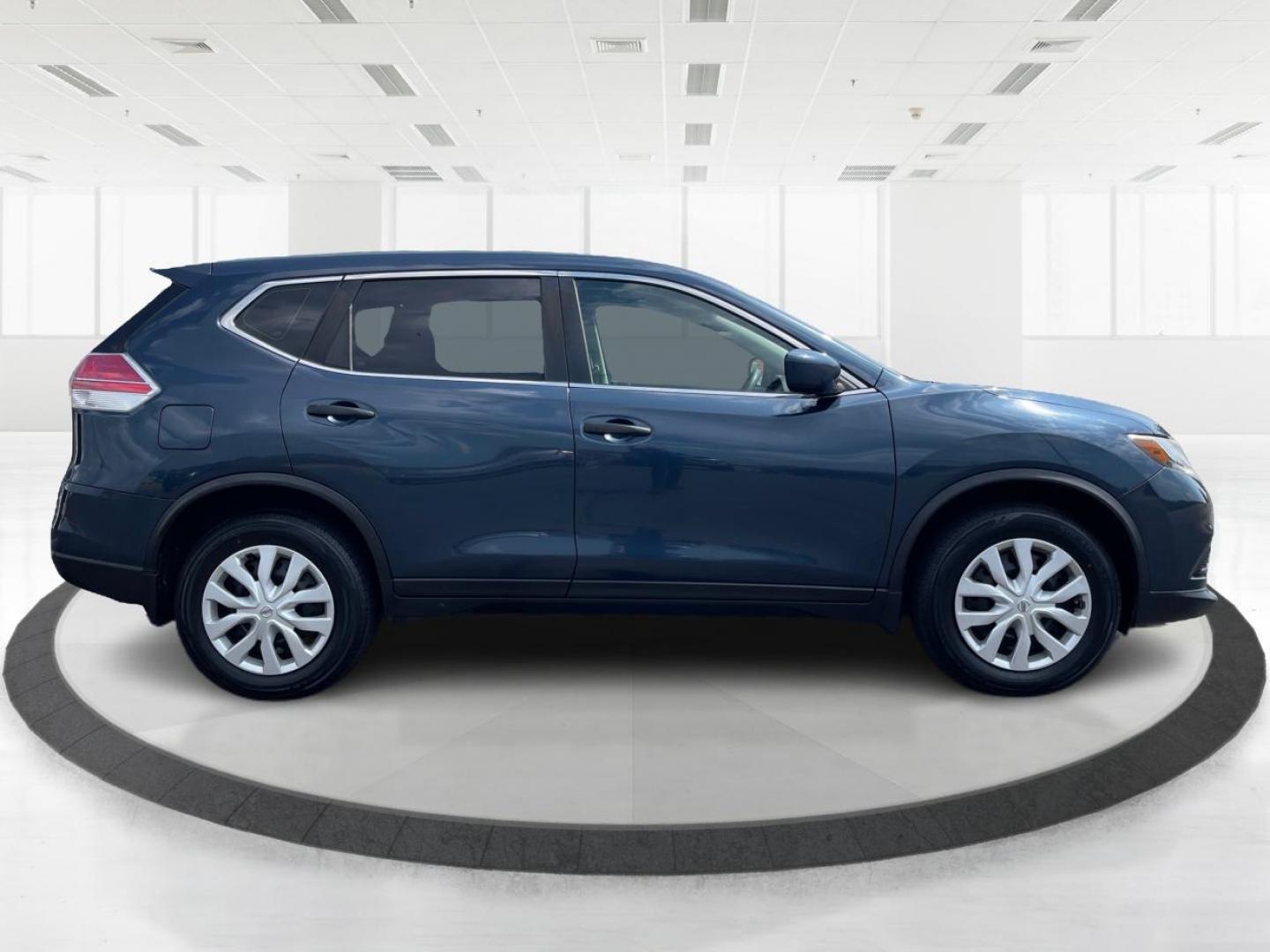 2016 Arctic Blue Metallic Nissan Rogue S AWD (KNMAT2MVXGP) with an 2.5L L4 DOHC 16V engine, Continuously Variable Transmission transmission, located at 1099 N County Rd 25A, Troy, OH, 45373, (937) 908-9800, 40.057079, -84.212883 - Photo#1