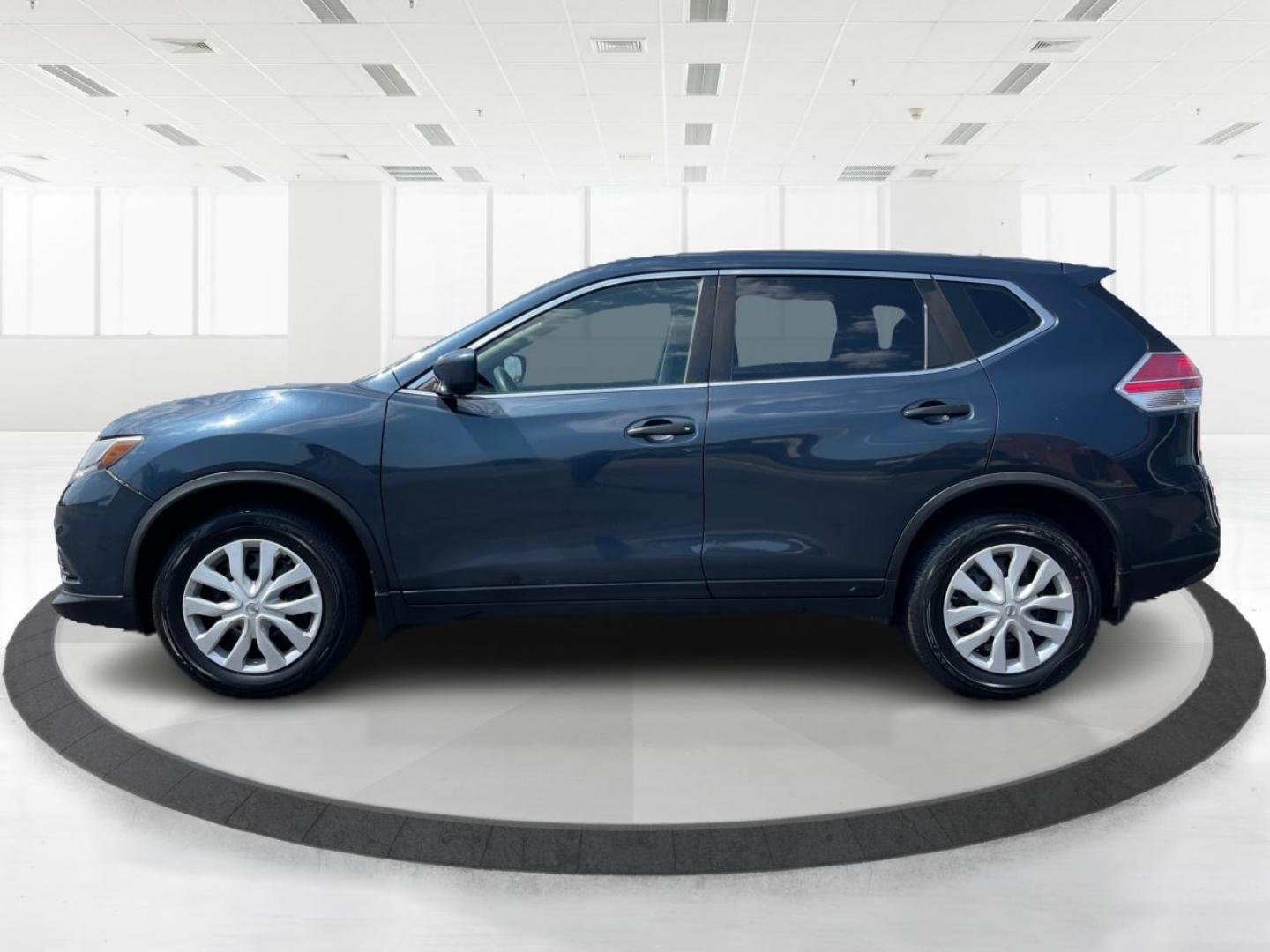 2016 Arctic Blue Metallic Nissan Rogue S AWD (KNMAT2MVXGP) with an 2.5L L4 DOHC 16V engine, Continuously Variable Transmission transmission, located at 1099 N County Rd 25A, Troy, OH, 45373, (937) 908-9800, 40.057079, -84.212883 - Photo#5