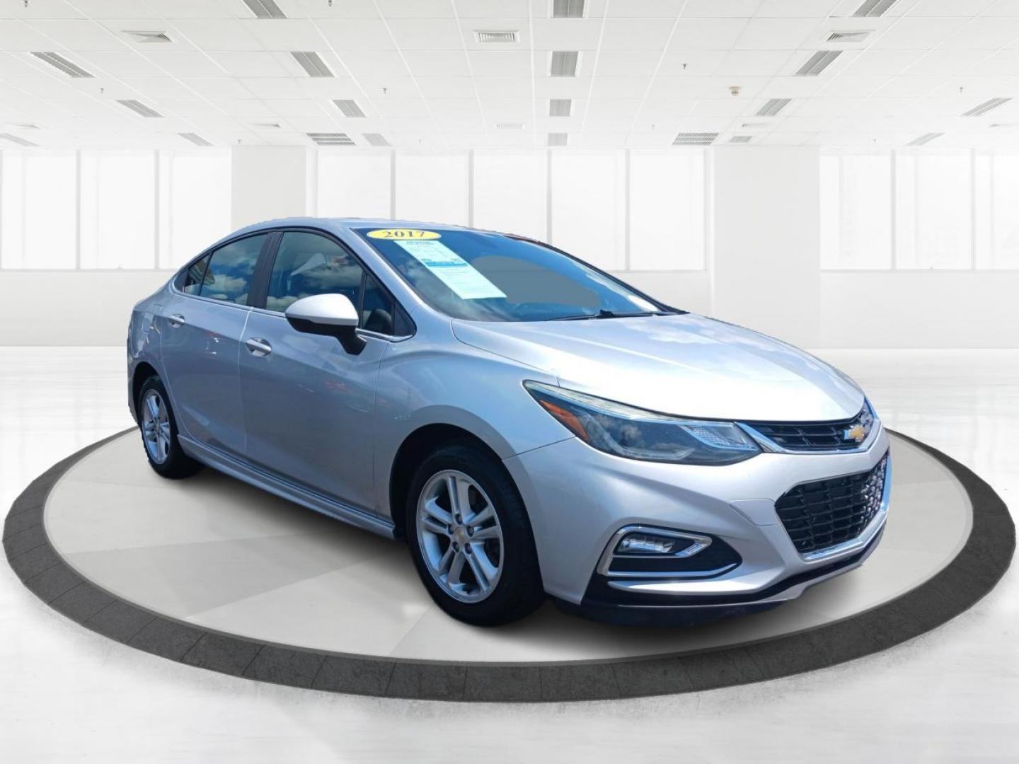 2017 Silver Ice Metallic Chevrolet Cruze LT Auto (1G1BE5SM7H7) with an 1.4L L4 DOHC 16V TURBO engine, 6-Speed Automatic transmission, located at 1184 Kauffman Ave, Fairborn, OH, 45324, (937) 908-9800, 39.807072, -84.030914 - Photo#0