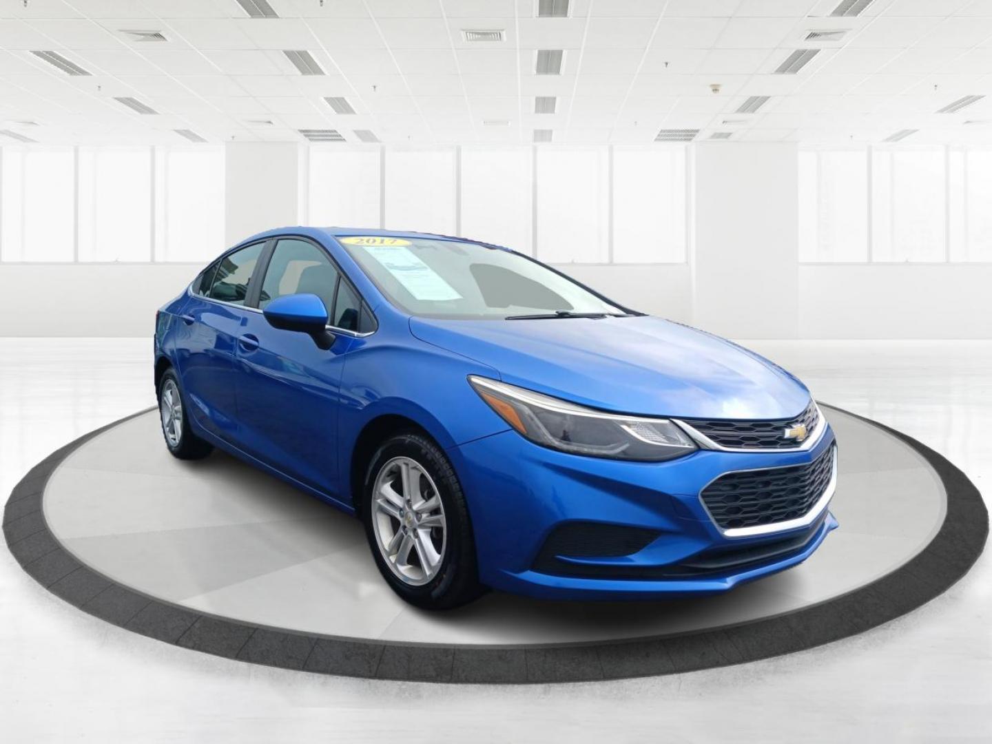 2017 Kinetic Blue Metallic Chevrolet Cruze (1G1BE5SM3H7) with an 1.4L L4 DOHC 16V TURBO engine, 6-Speed Automatic transmission, located at 1230 East Main St, Xenia, OH, 45385, (937) 908-9800, 39.688026, -83.910172 - Photo#0