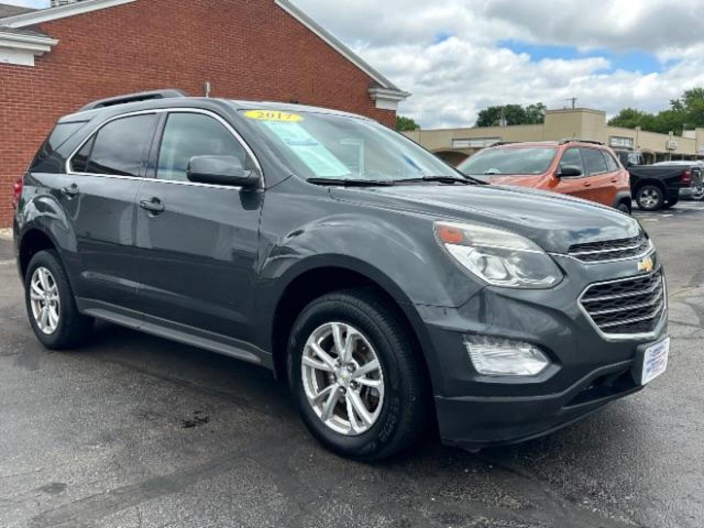 2017 Nightfall Gray Metallic Chevrolet Equinox LT 2WD (2GNALCEK5H1) with an 2.4L L4 DOHC 16V FFV engine, 6-Speed Automatic transmission, located at 4508 South Dixie Dr, Moraine, OH, 45439, (937) 908-9800, 39.689976, -84.218452 - Photo#0