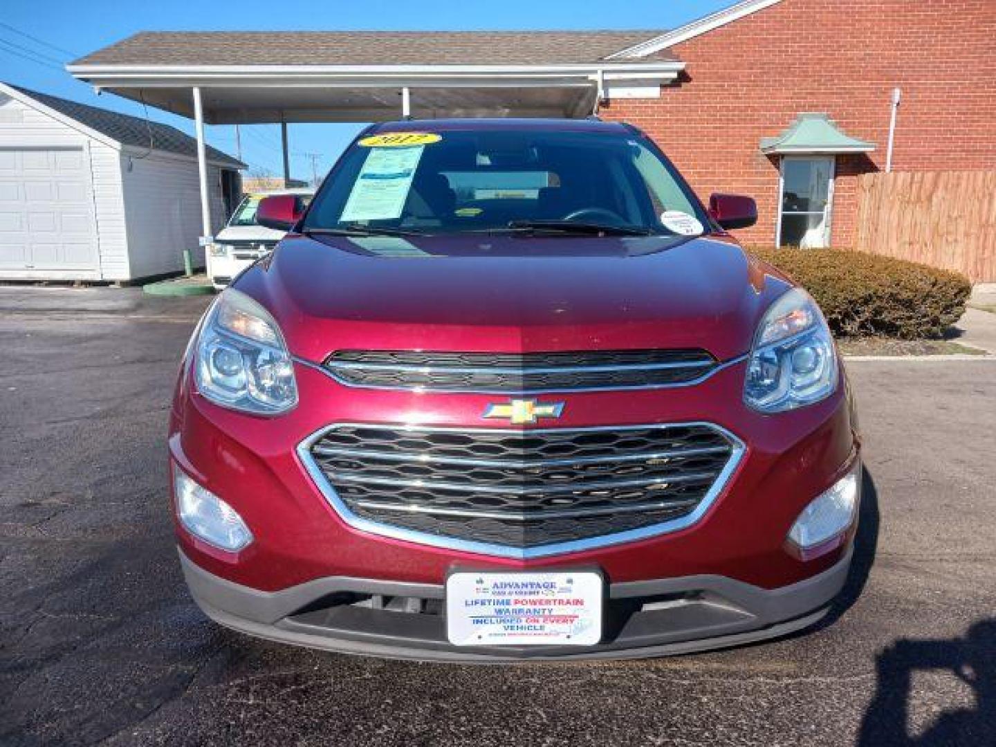 2017 Siren Red Tintcoat Chevrolet Equinox LT AWD (2GNFLFEKXH6) with an 2.4L L4 DOHC 16V FFV engine, 6-Speed Automatic transmission, located at 4508 South Dixie Dr, Moraine, OH, 45439, (937) 908-9800, 39.689976, -84.218452 - Photo#1