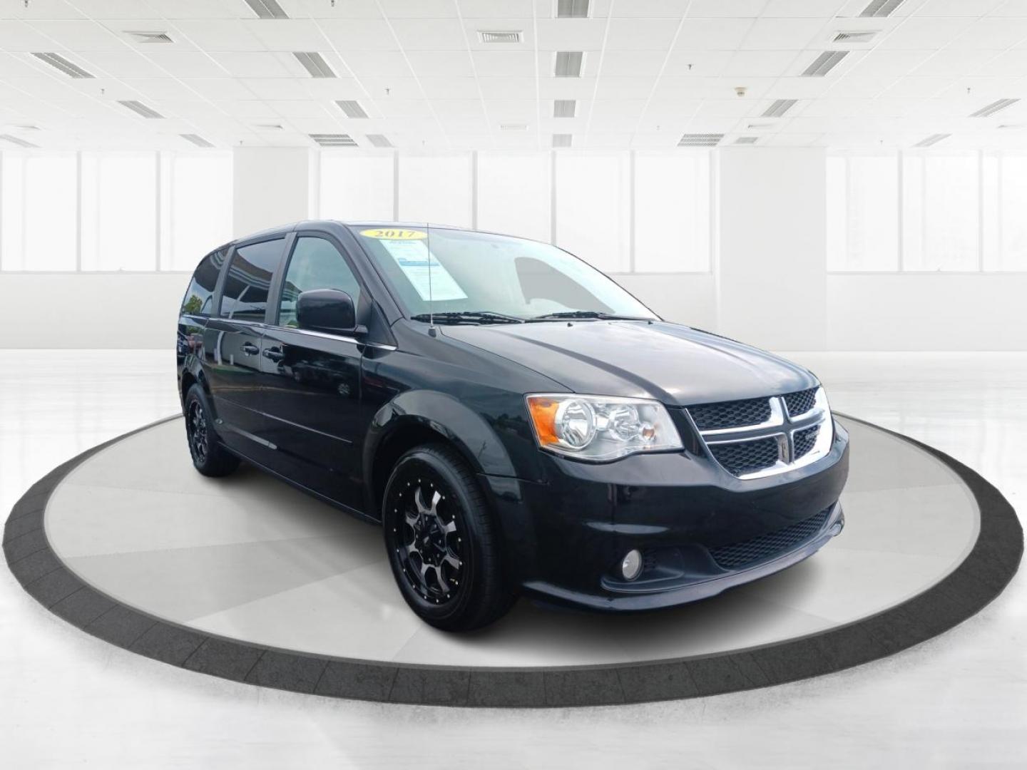 2017 Brilliant Black Crystal Pearl Coat Dodge Grand Caravan SXT (2C4RDGCG4HR) with an 3.6L V6 DOHC 24V engine, 6-Speed Automatic transmission, located at 4508 South Dixie Dr, Moraine, OH, 45439, (937) 908-9800, 39.689976, -84.218452 - Photo#0