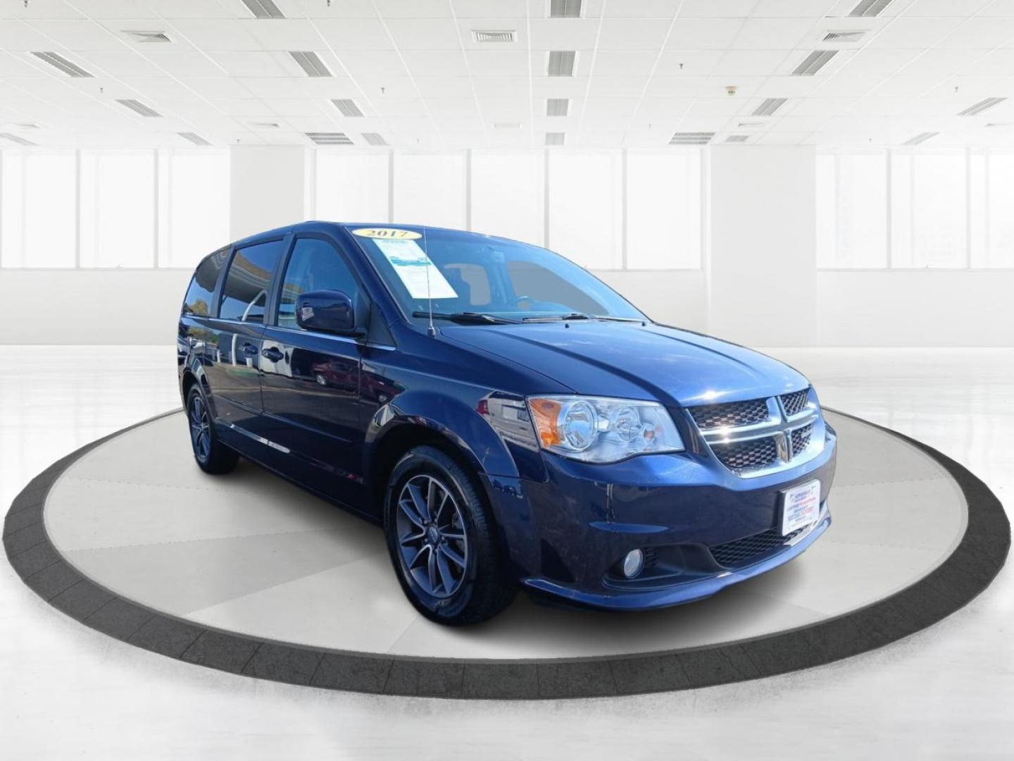 2017 Contusion Blue Pearl Coat Dodge Grand Caravan SXT (2C4RDGCG0HR) with an 3.6L V6 DOHC 24V engine, 6-Speed Automatic transmission, located at 1099 N County Rd 25A, Troy, OH, 45373, (937) 908-9800, 40.057079, -84.212883 - Photo#0