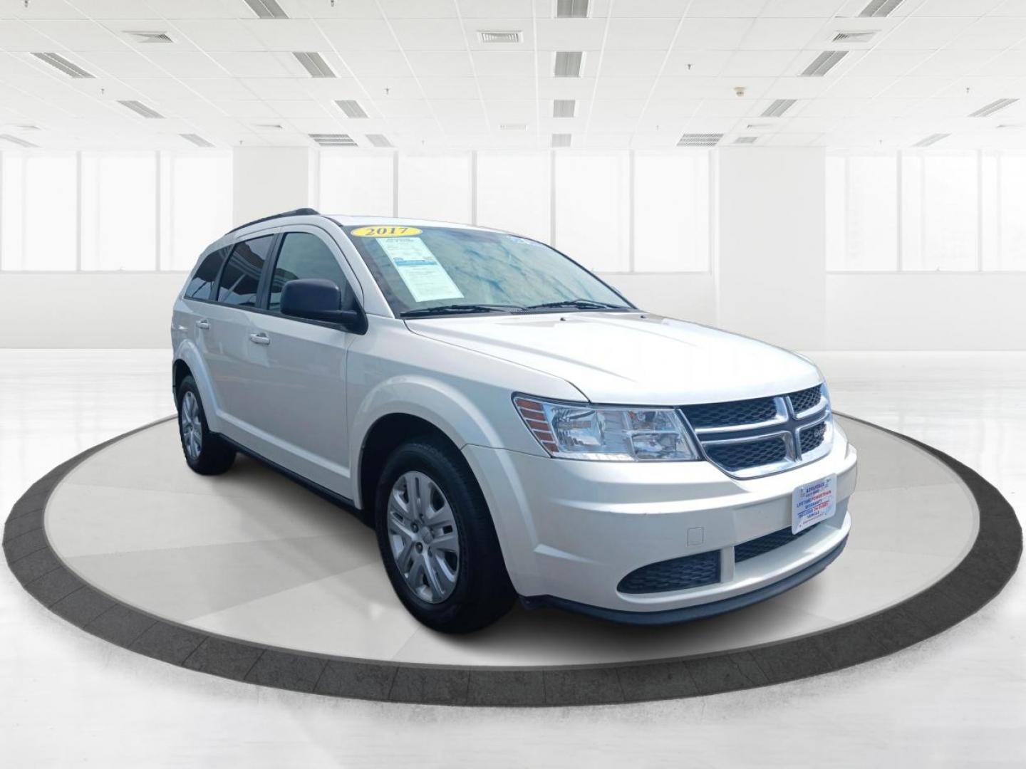 2017 White Dodge Journey (3C4PDCAB2HT) with an 2.4L L4 DOHC 16V engine, 4-Speed Automatic transmission, located at 1099 N County Rd 25A, Troy, OH, 45373, (937) 908-9800, 40.057079, -84.212883 - Photo#0