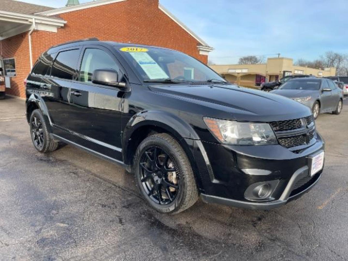 2017 Pitch Black Clear Coat Dodge Journey GT AWD (3C4PDDEG8HT) with an 3.6L V6 DOHC 24V engine, 6-Speed Automatic transmission, located at 1230 East Main St, Xenia, OH, 45385, (937) 908-9800, 39.688026, -83.910172 - Photo#0